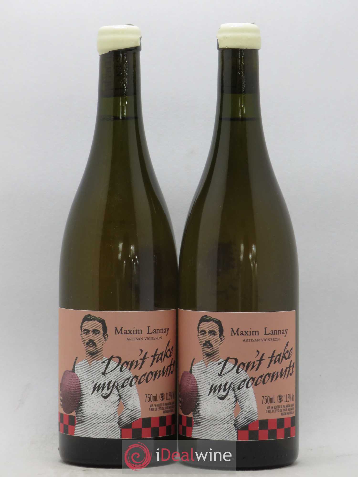 Vin de France Don't take my coconut Maxime Lannay 2018 - Posten von 2 Flaschen - 0