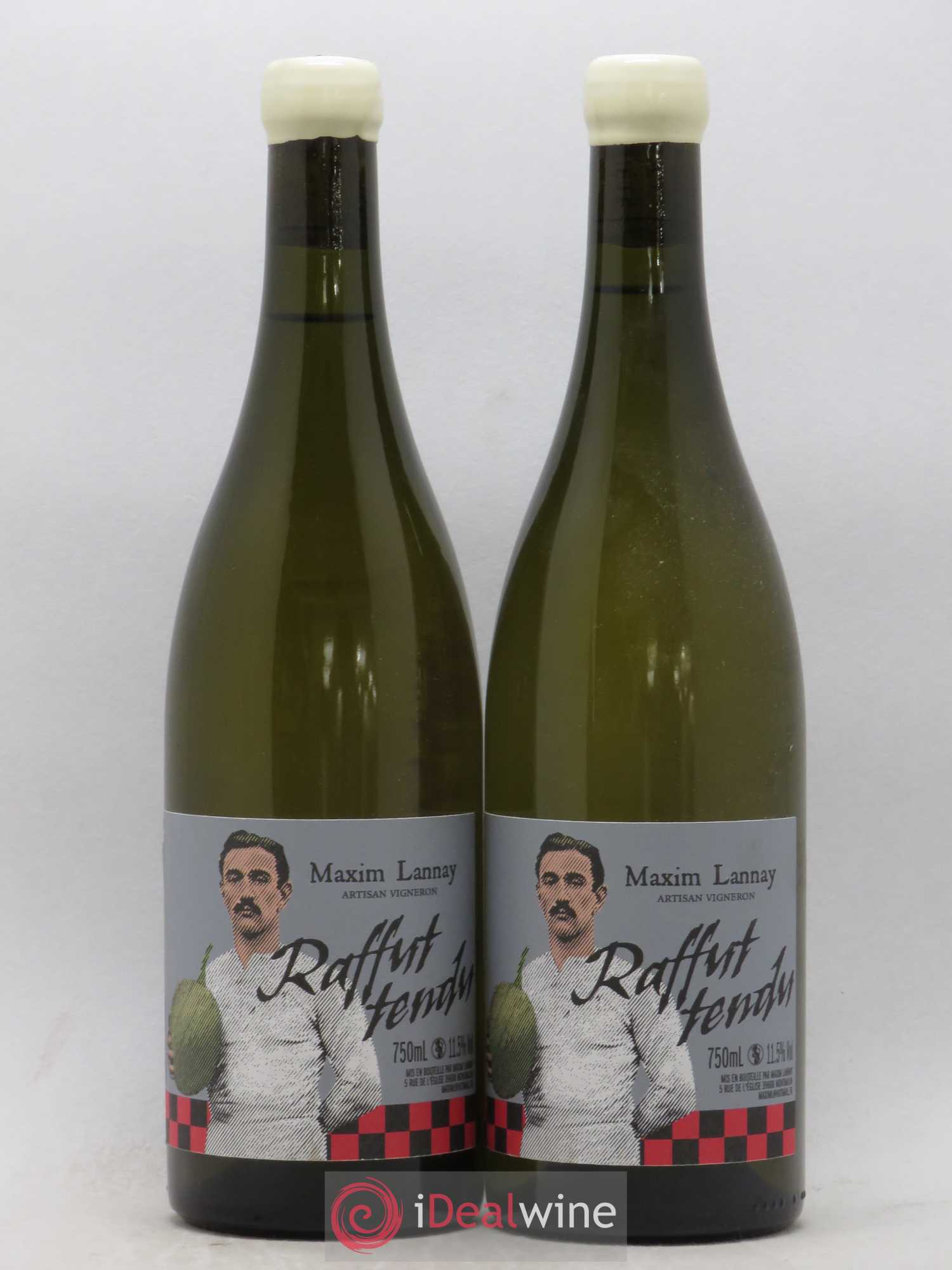 Vin de France Raffut Tendu Maxim Lannay 2018 - Lot de 2 bouteilles - 0