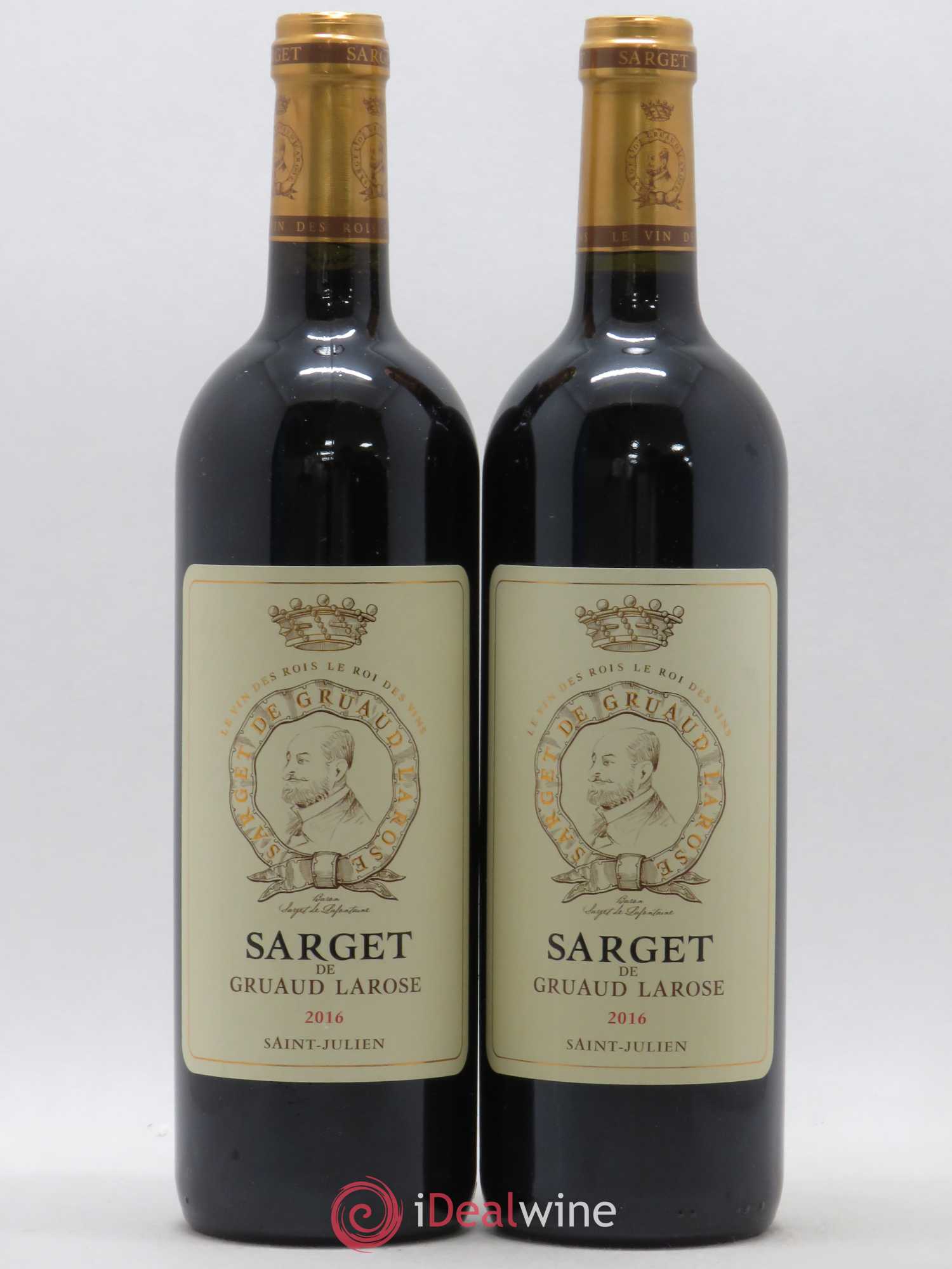 Sarget de Gruaud Larose Second Vin 2016 - Lot de 2 bouteilles - 0