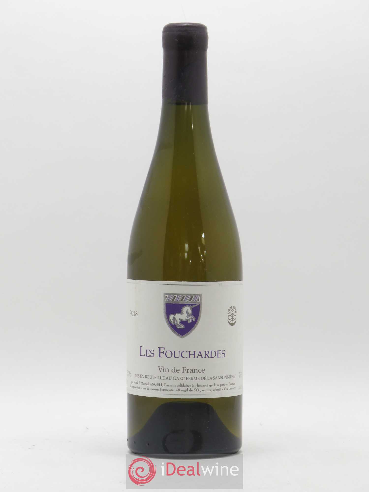 Vin de France Les Fouchardes Mark Angeli (Domaine) - Ferme de la Sansonnière 2018 - Lot de 1 bouteille - 0