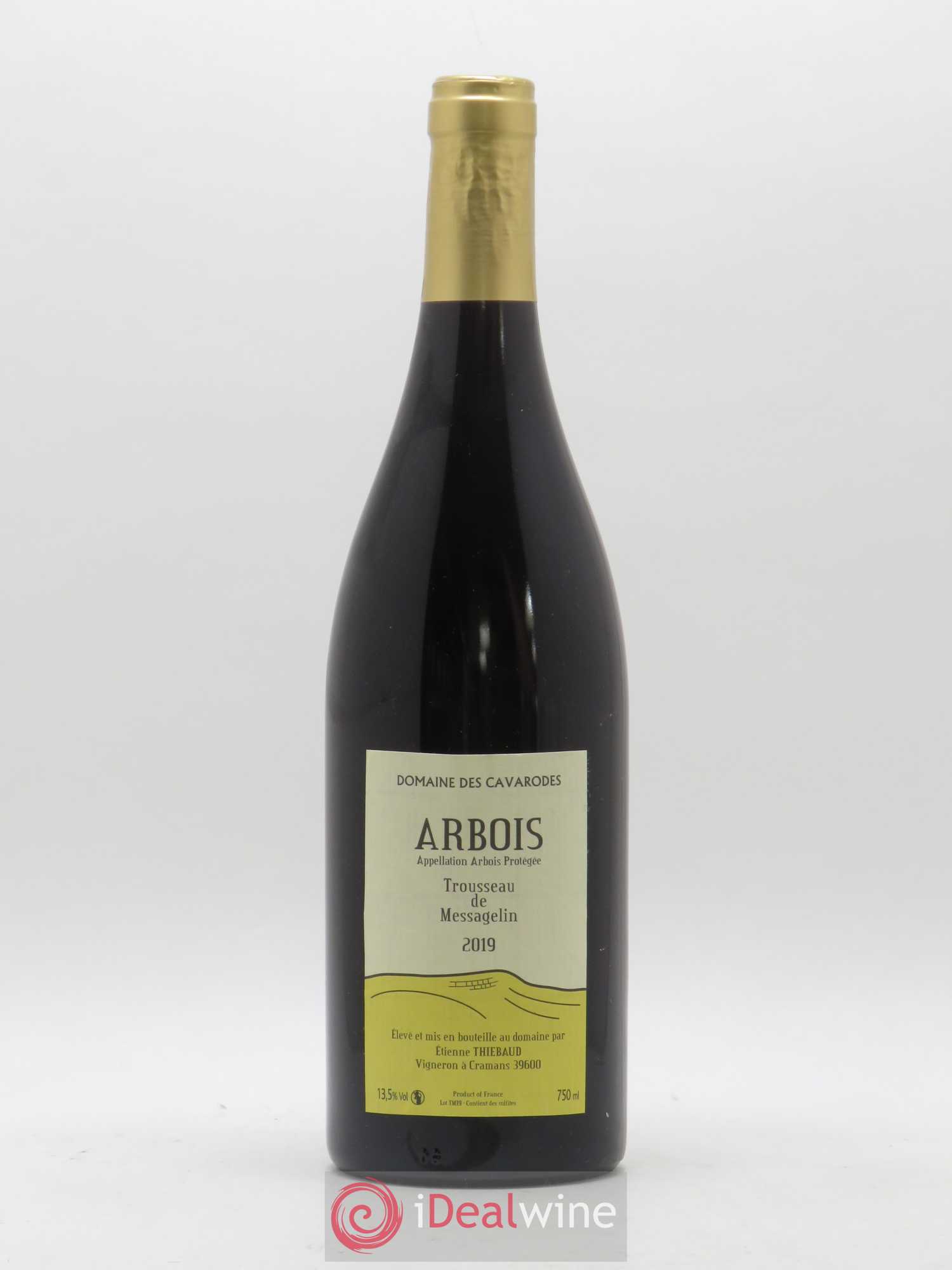 Arbois Trousseau de Messagelin Domaine des Cavarodes 2019 - Posten von 1 Flasche - 0
