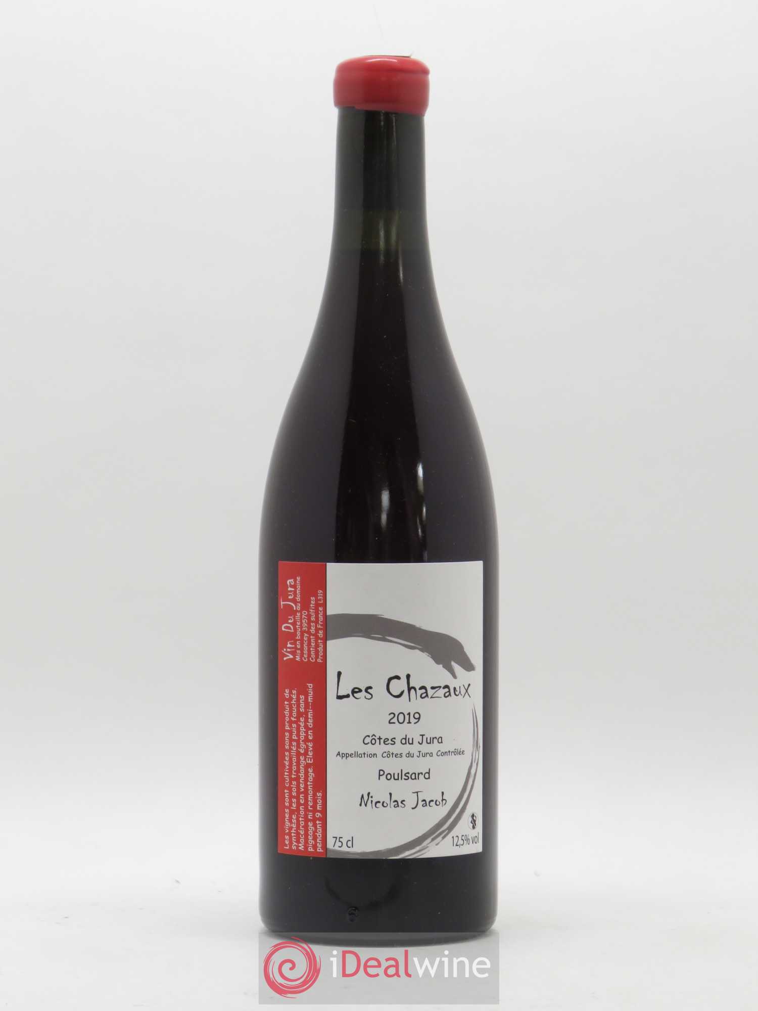 Côtes du Jura Poulsard Les Chazaux Nicolas Jacob 2019 - Lot de 1 bouteille - 0