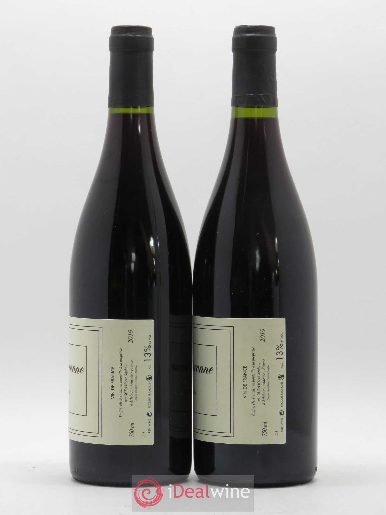 Vin de France La Souteronne Hervé Souhaut - Domaine Romaneaux-Destezet 2019 - Lot de 2 bouteilles - 1