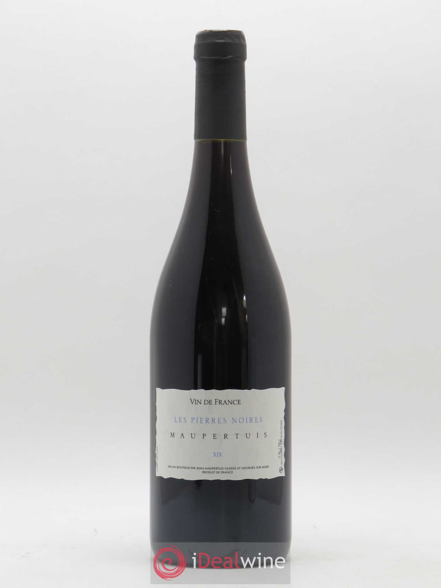 Vin de France Les Pierres Noires Jean Maupertuis 2019 - Lot de 1 bouteille - 0