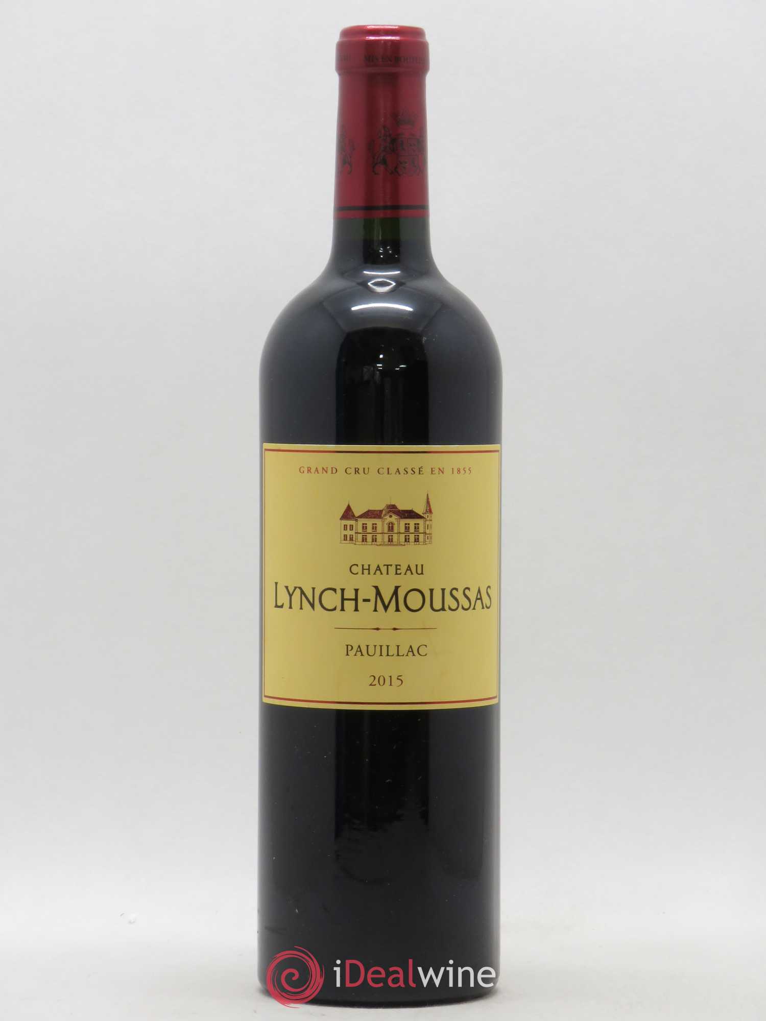 Château Lynch Moussas 5ème Grand Cru Classé 2015 - Lot de 1 bouteille - 0