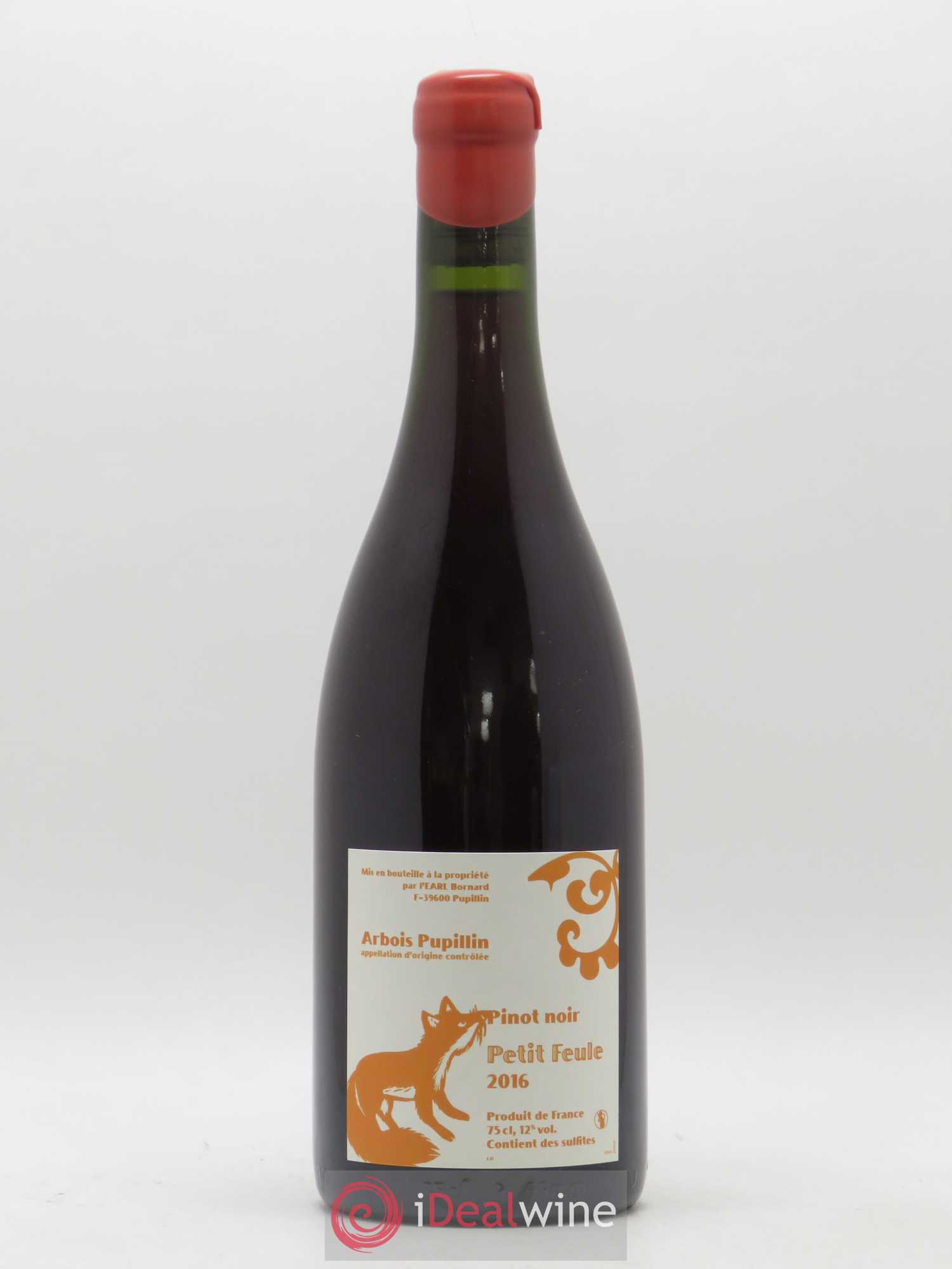 Arbois Pupillin Petit Feule Bornard 2016 - Posten von 1 Flasche - 0