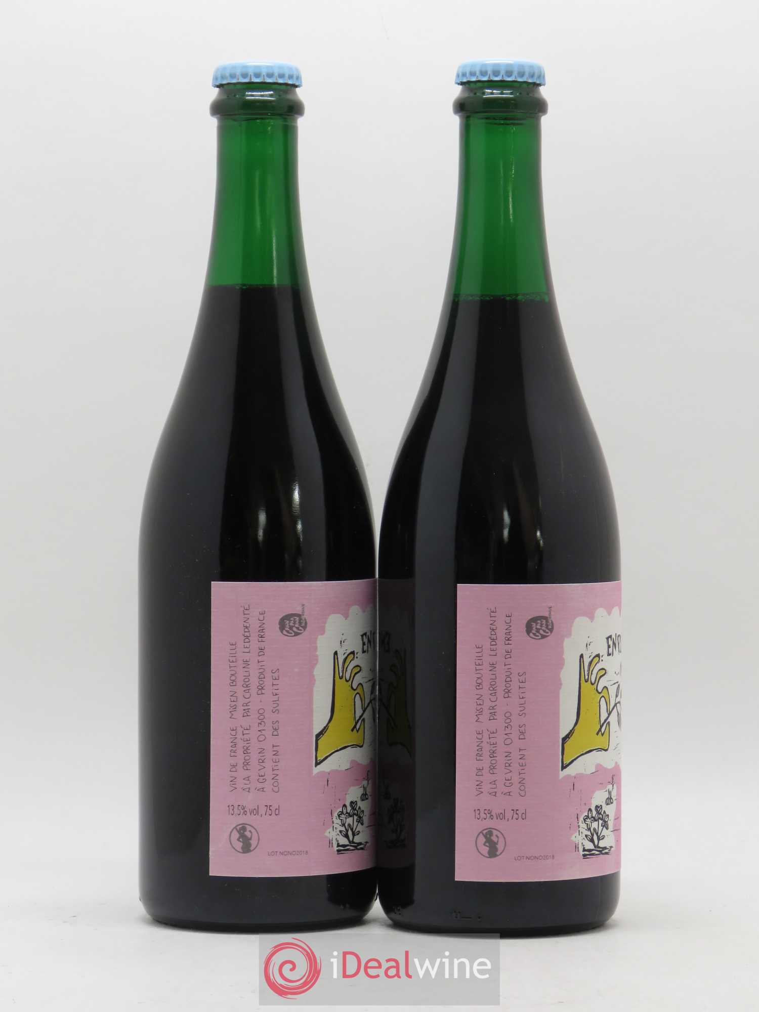 Vin de France En Pleine Nature Caroline Ledédenté 2018 - Posten von 2 Flaschen - 1
