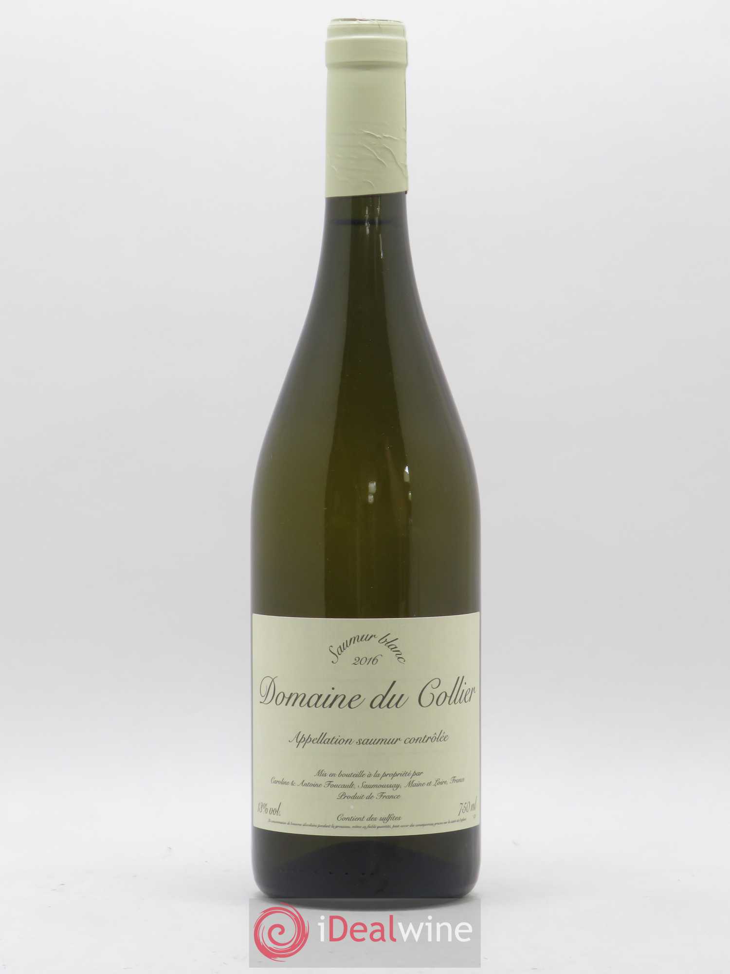 Saumur Domaine du Collier 2016 - Lot de 1 bouteille - 0