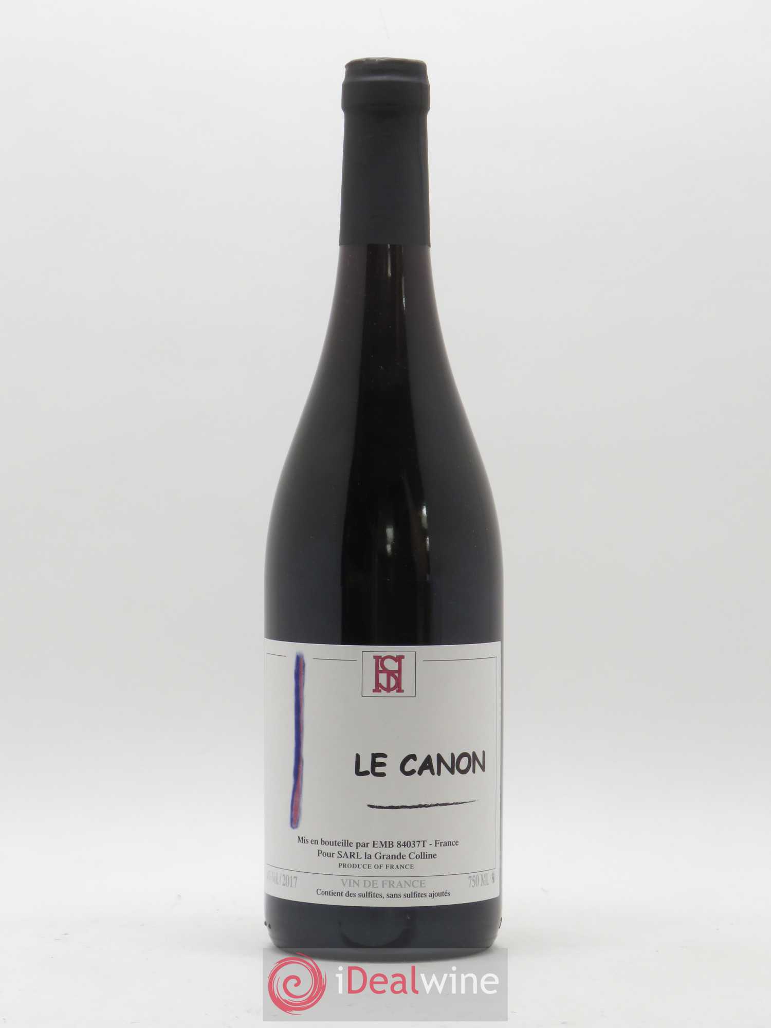 Vin de France Le Canon Hirotake Ooka - Domaine La Grande Colline 2017 - Lot de 1 bouteille - 0