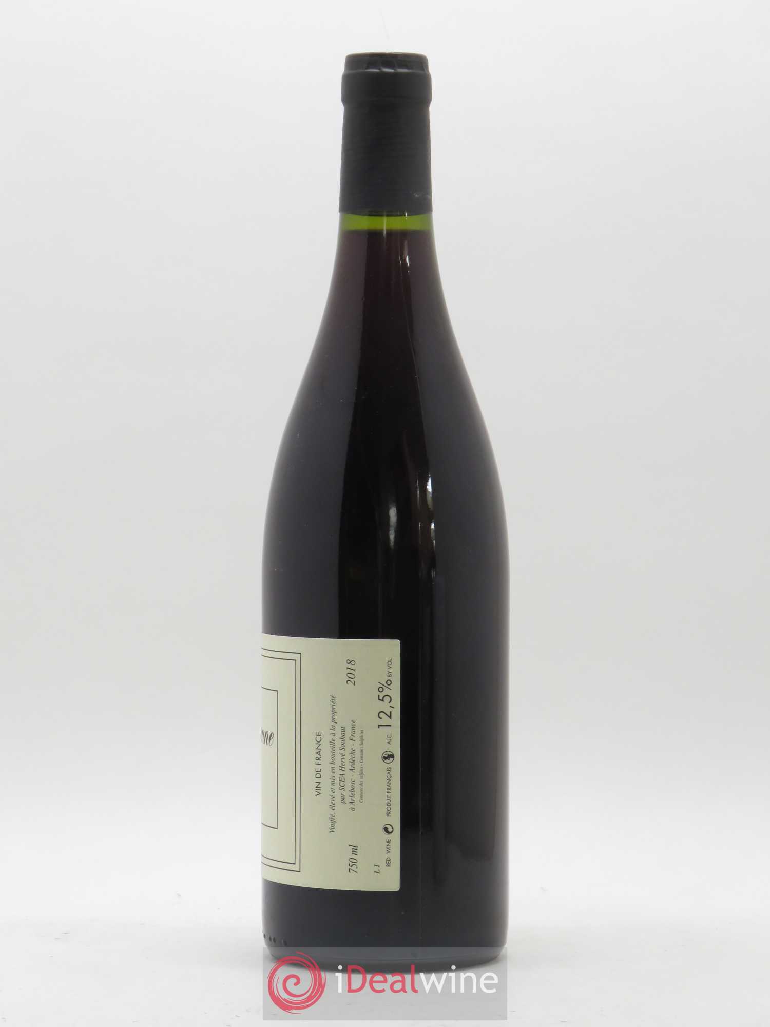 Vin de France La Souteronne Hervé Souhaut - Domaine Romaneaux-Destezet 2018 - Lot de 1 bouteille - 1