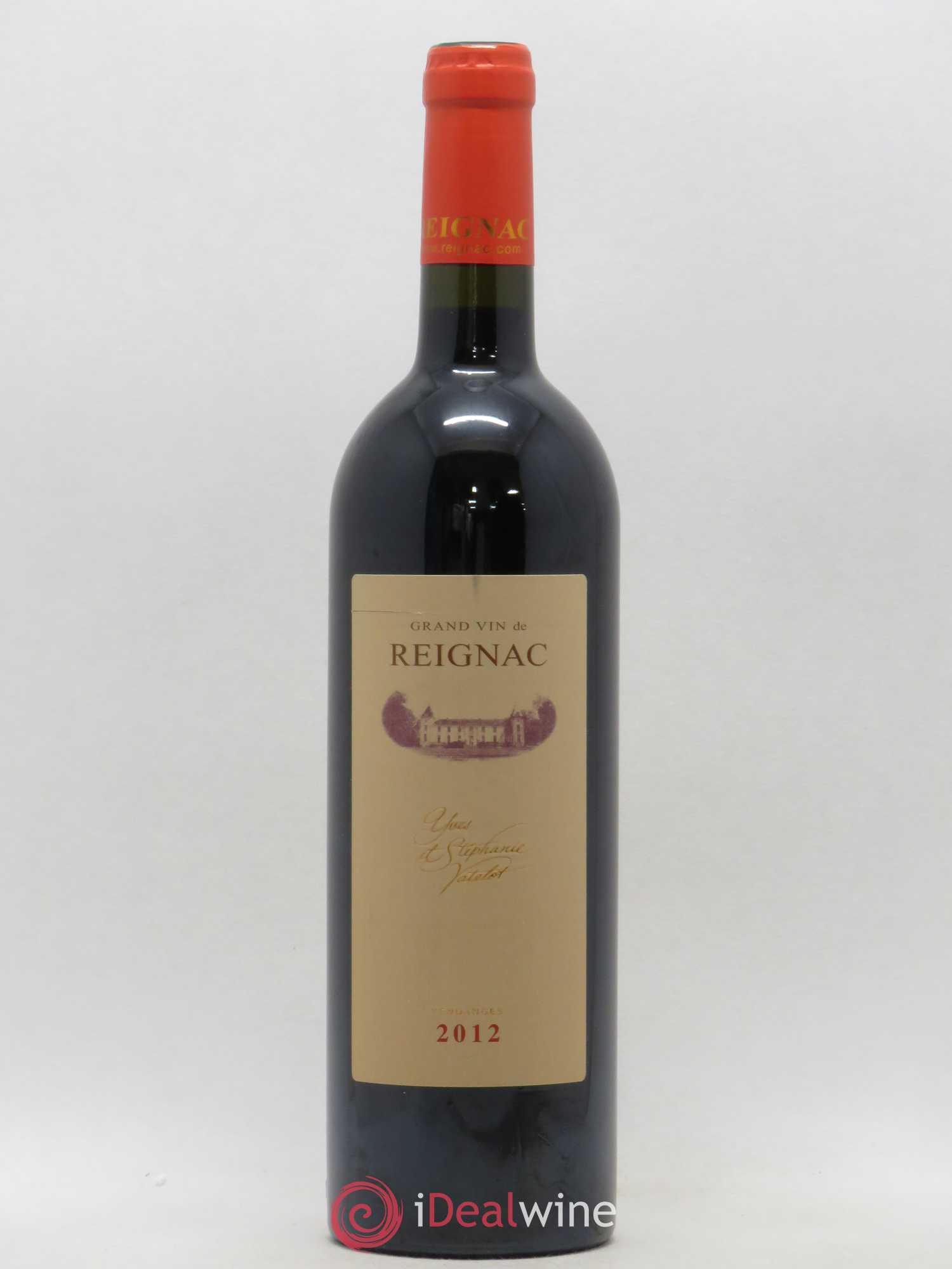 Grand vin de Reignac 2012 - Lot de 1 bouteille - 0
