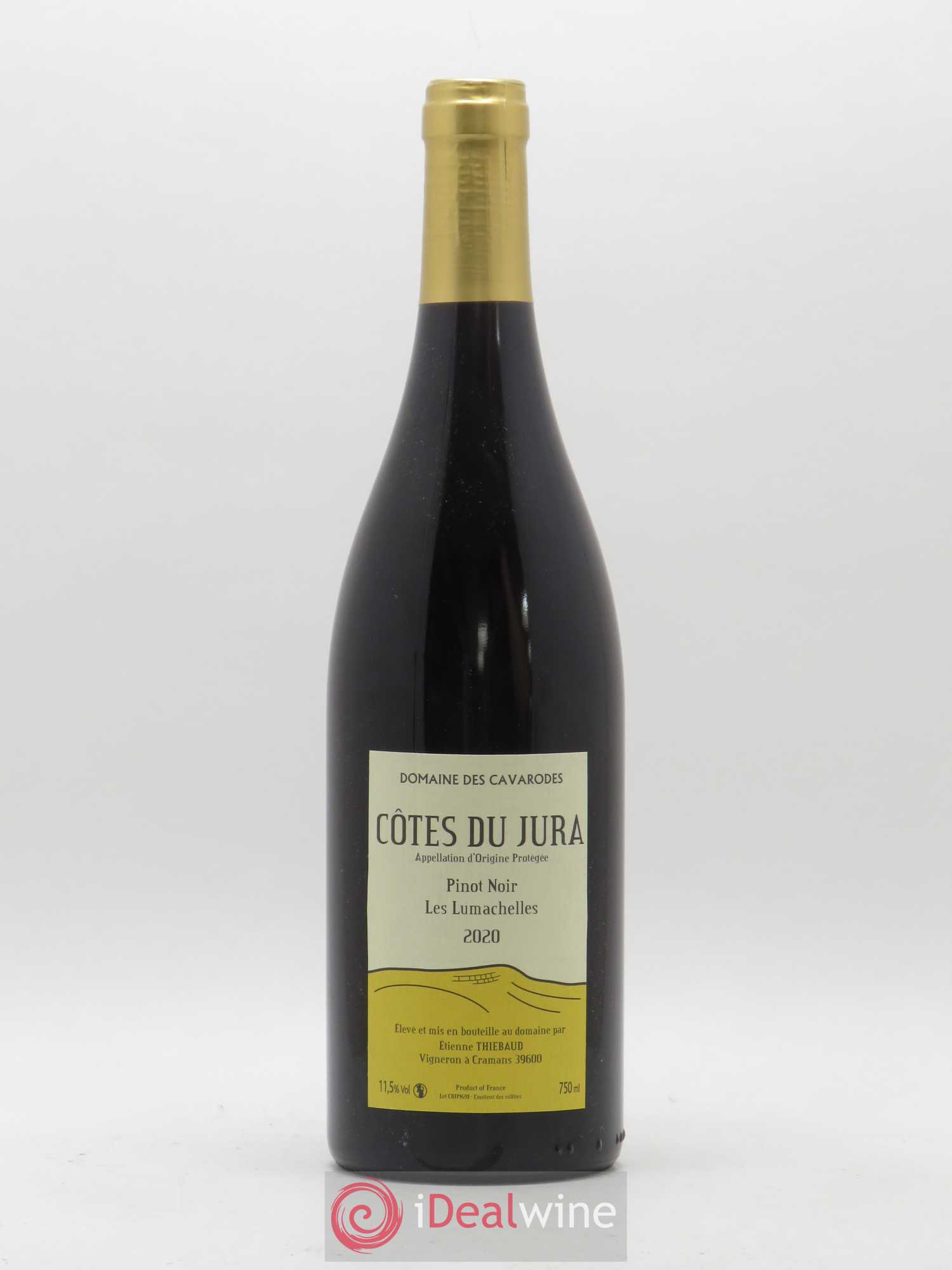Côtes du Jura Les Lumachelles Pinot Noir Domaine des Cavarodes 2020 - Posten von 1 Flasche - 0