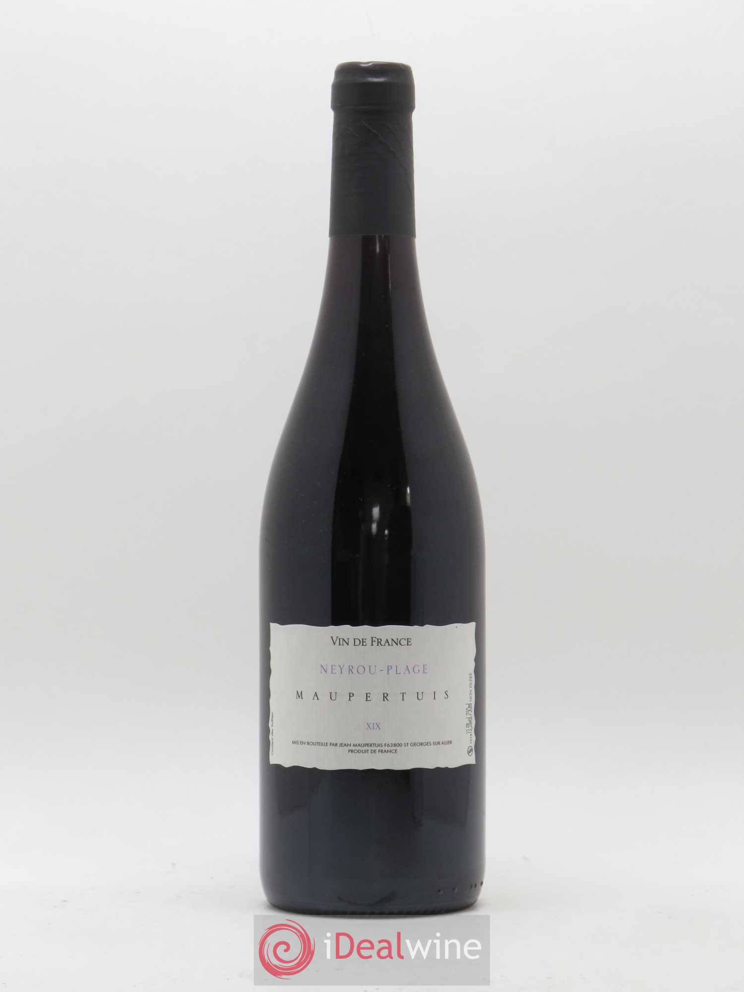 Vin de France Neyrou Plage Jean Maupertuis 2019 - Lot de 1 bouteille - 0