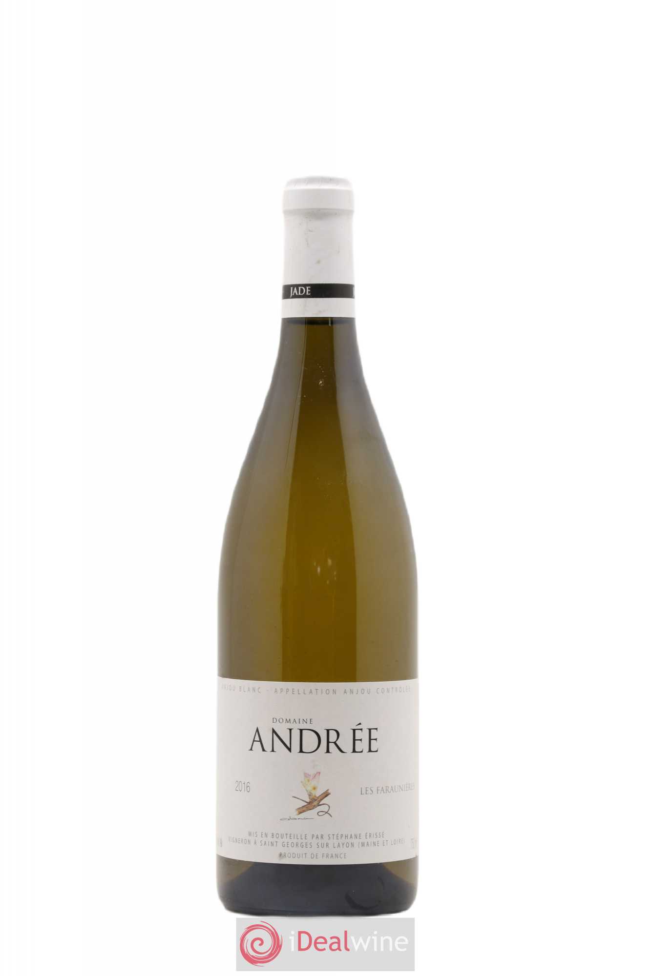 Anjou Les Faraunières Andrée (Domaine) 2016 - Lot de 1 bouteille - 0