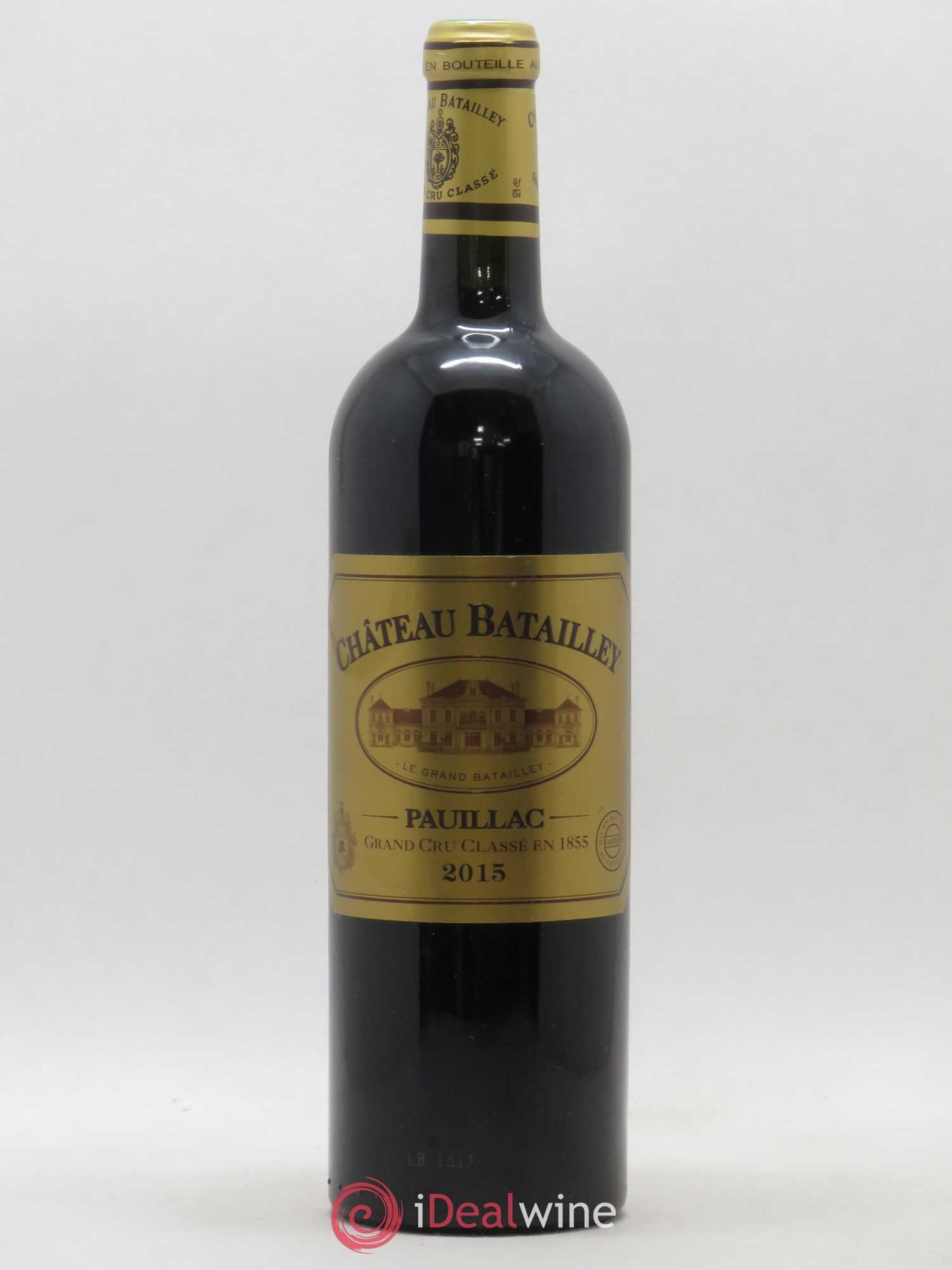Château Batailley 5ème Grand Cru Classé 2015 - Lot de 1 bouteille - 0