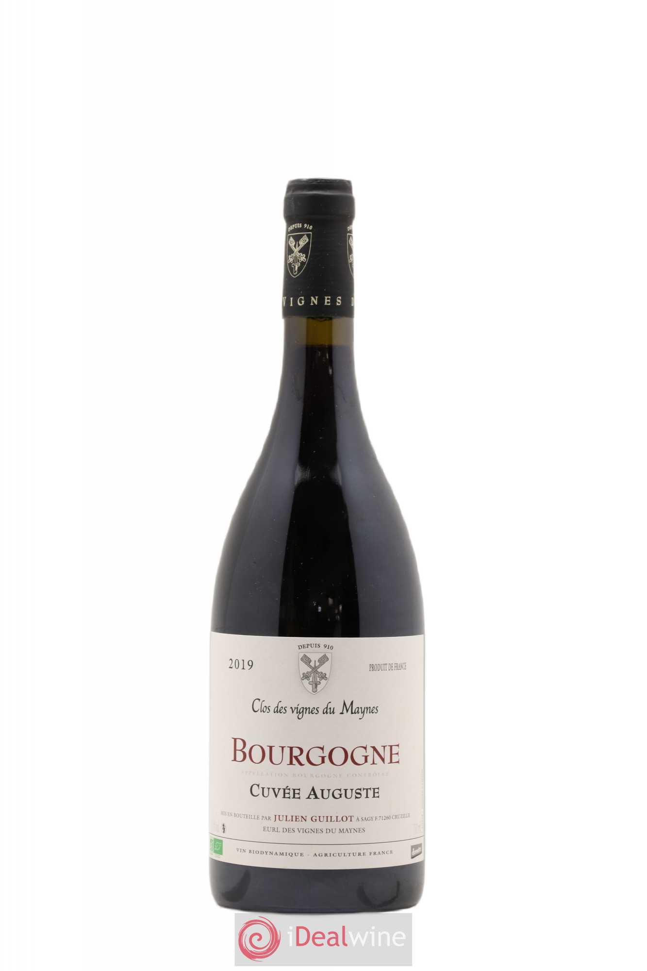 Bourgogne Cuvée Auguste Les Vignes du Maynes 2019 - Lot de 1 bouteille - 0