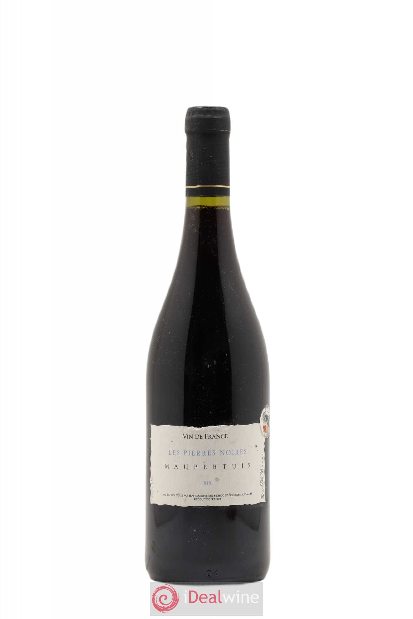 Vin de France Les Pierres Noires Jean Maupertuis 2019 - Lot de 1 bouteille - 0