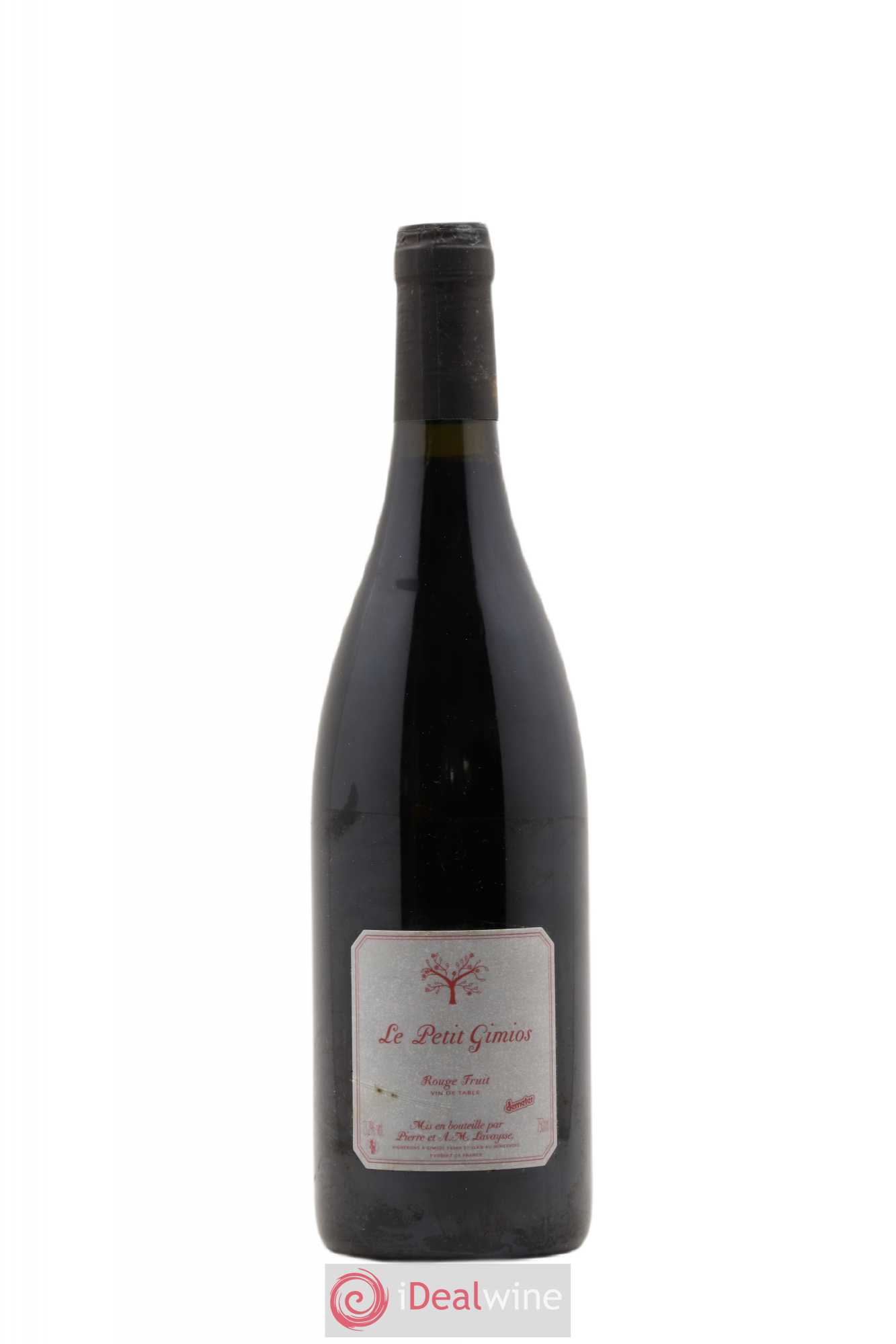 Vin de France Rouge Fruit Le Petit Gimios - Lot de 1 bouteille - 0