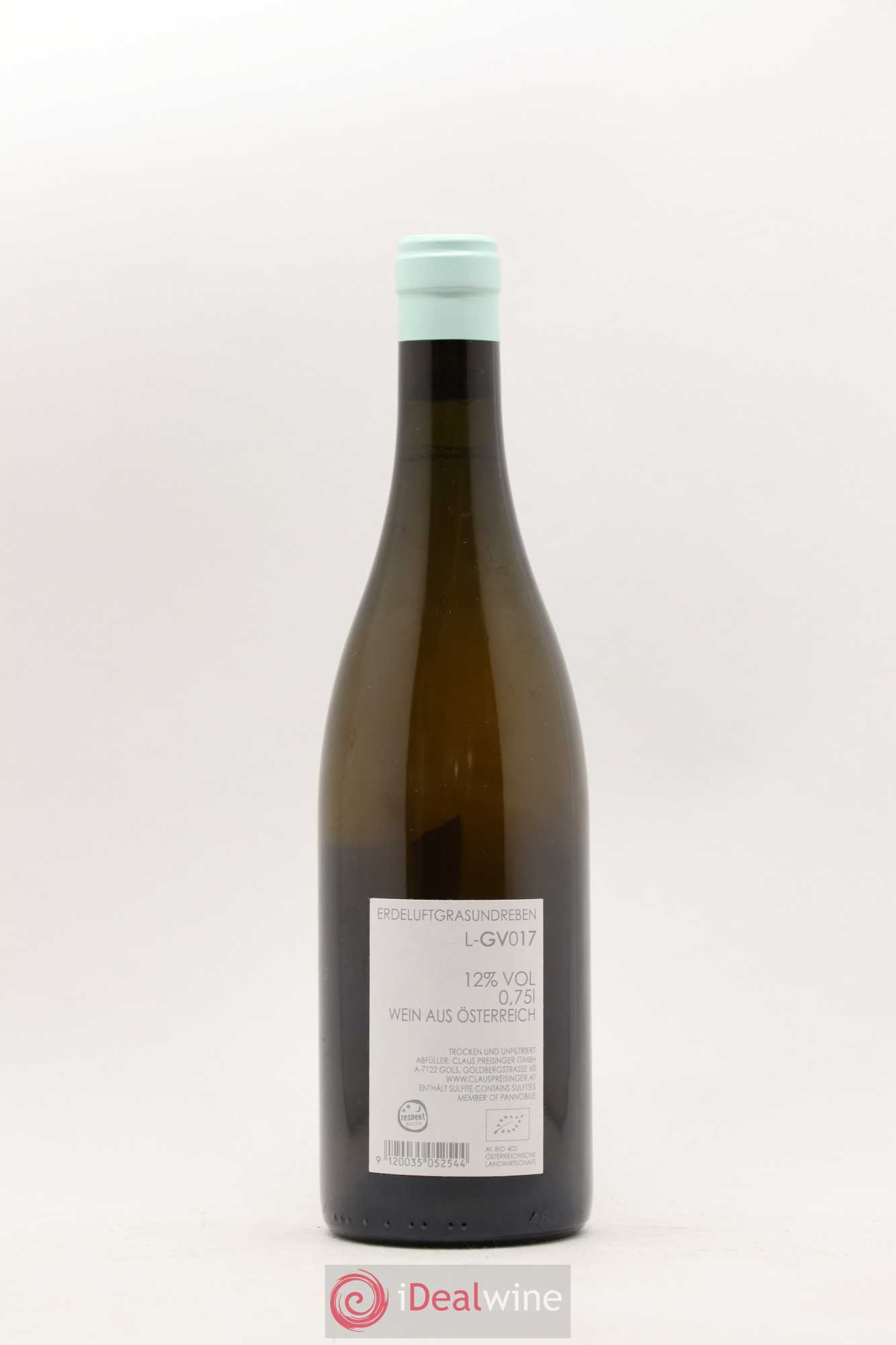 Autriche Erdeluftgrasundreben Gv Claus Presinger (sans prix de réserve) 2017 - Posten von 1 Flasche - 1