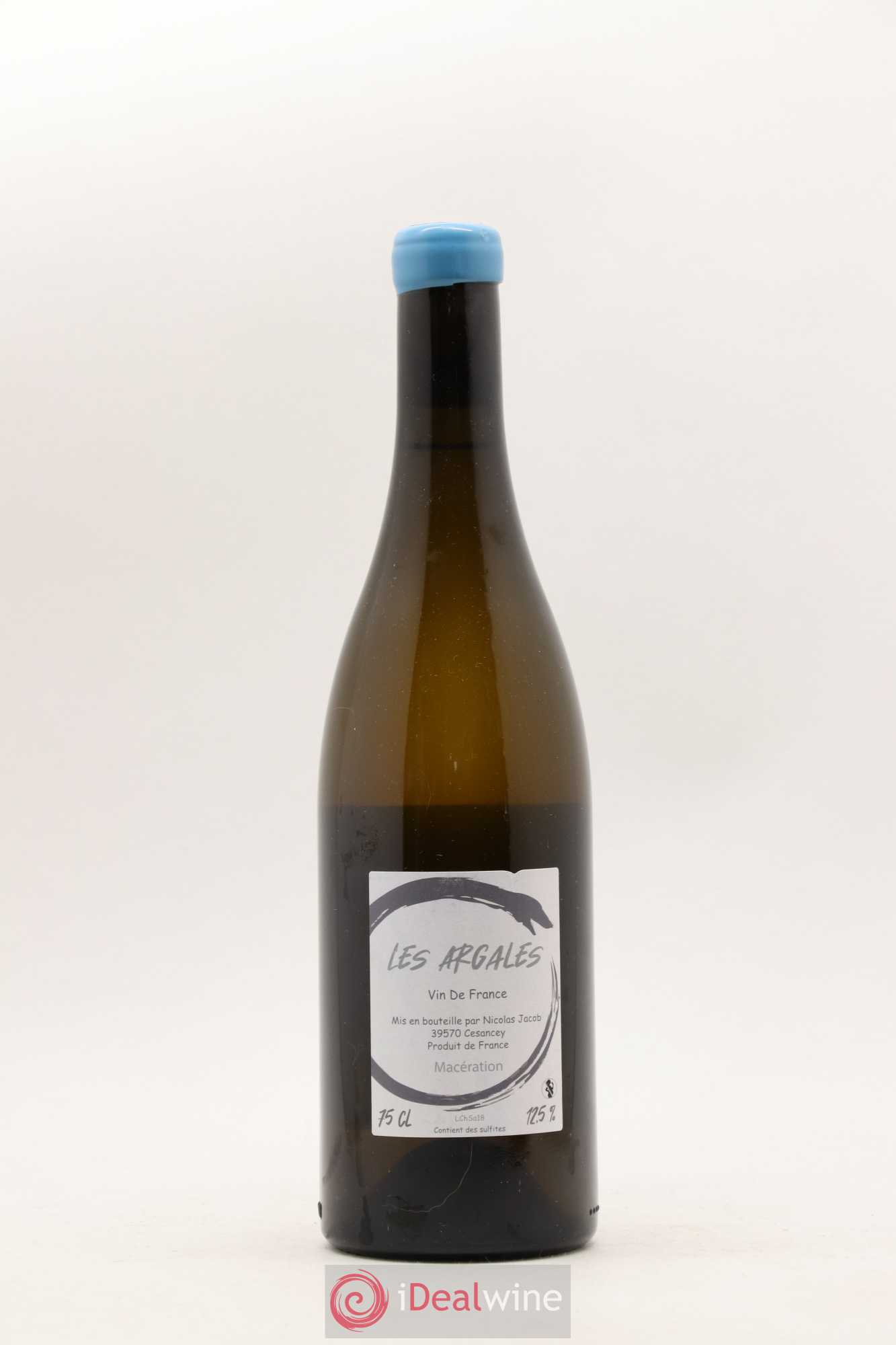 Vin de France Les Argales Nicolas Jacob 2018 - Lot de 1 bouteille - 1