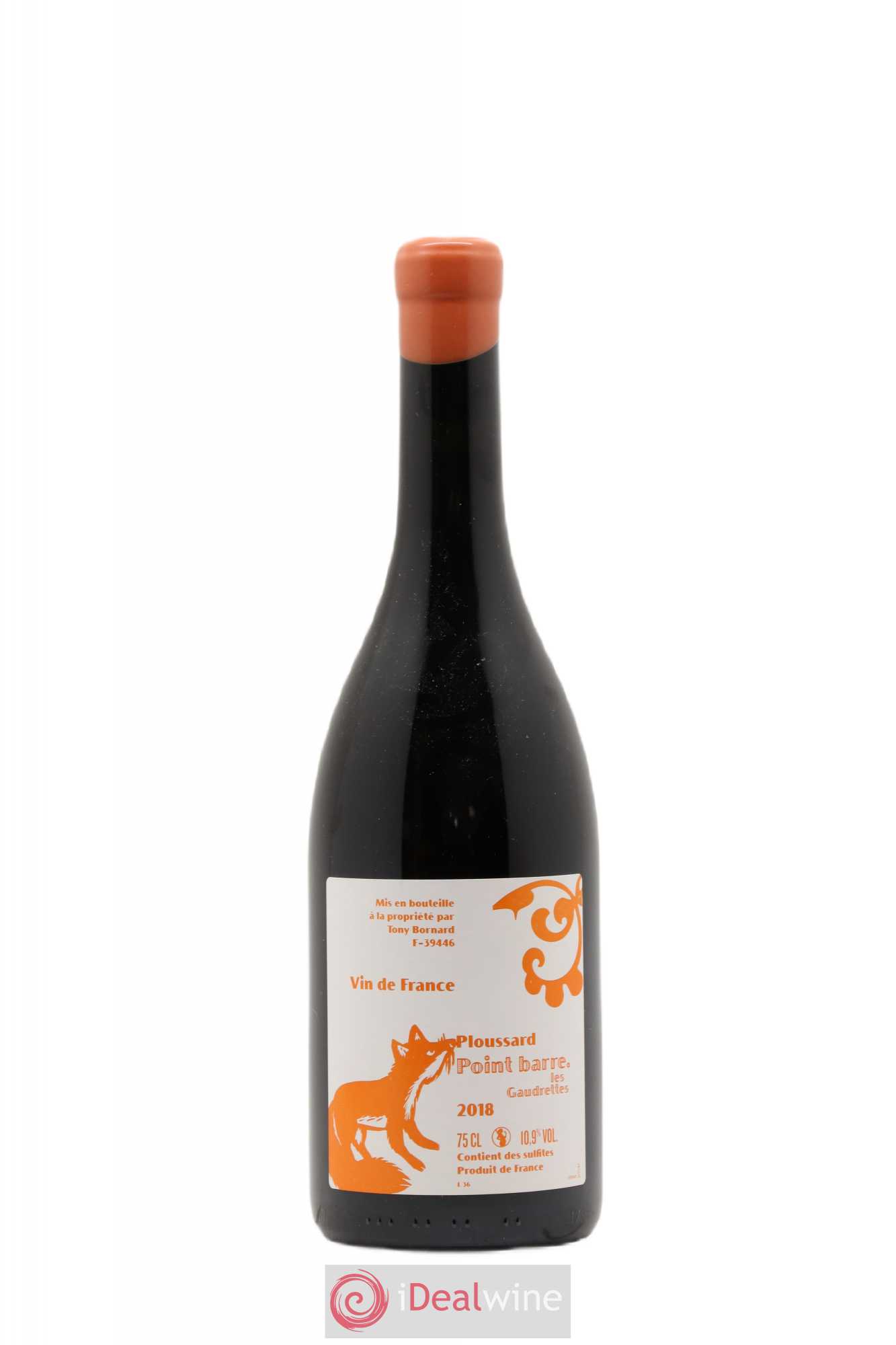 Arbois-Pupillin Ploussard Point Barre Bornard 2018 - Lot de 1 bouteille - 0