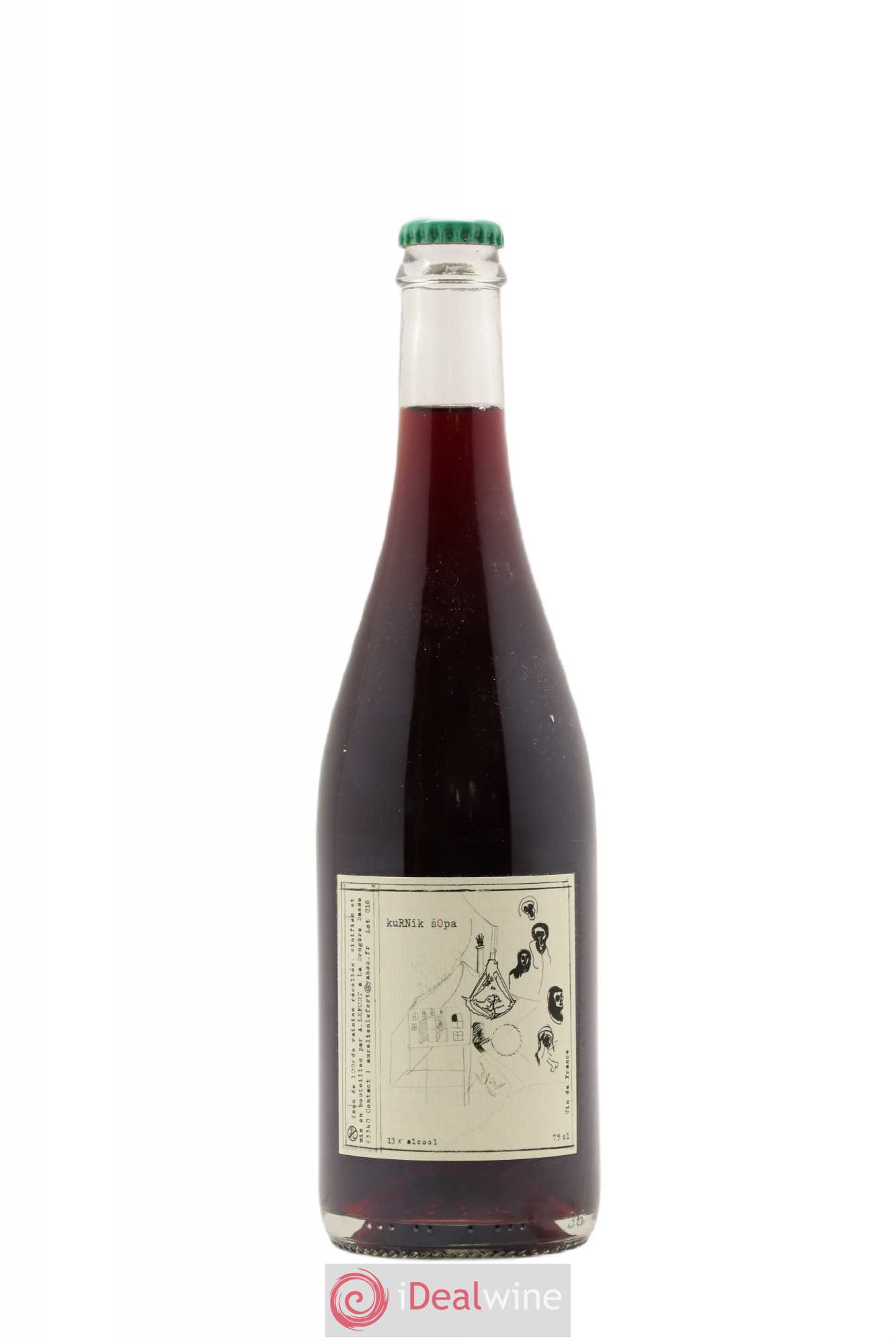 Vin de France Kurnik Sopa Aurélien Lefort 2018 - Lot of 1 bottle - 0