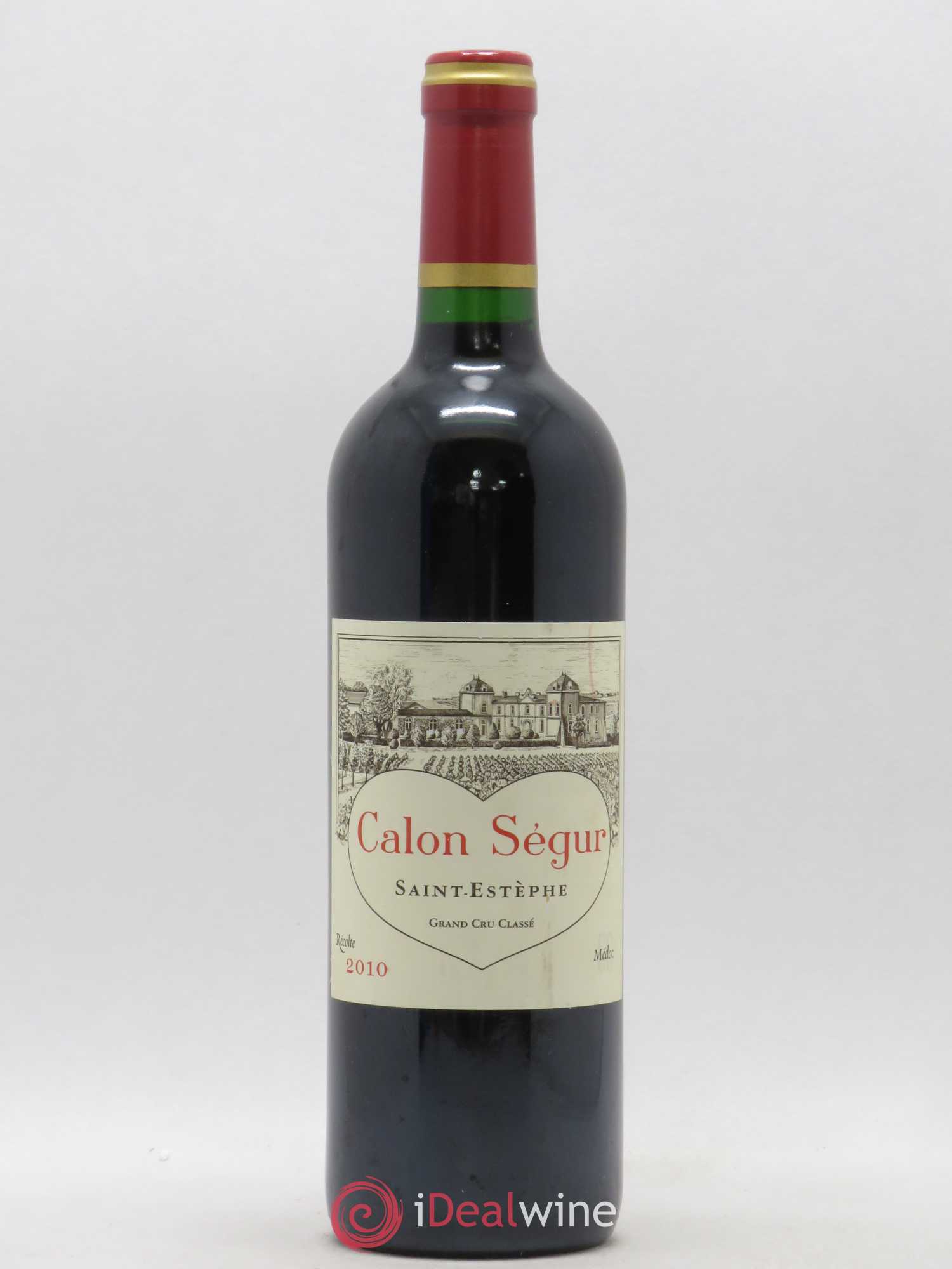 Château Calon Ségur 3ème Grand Cru Classé 2010 - Lot de 1 bouteille - 0