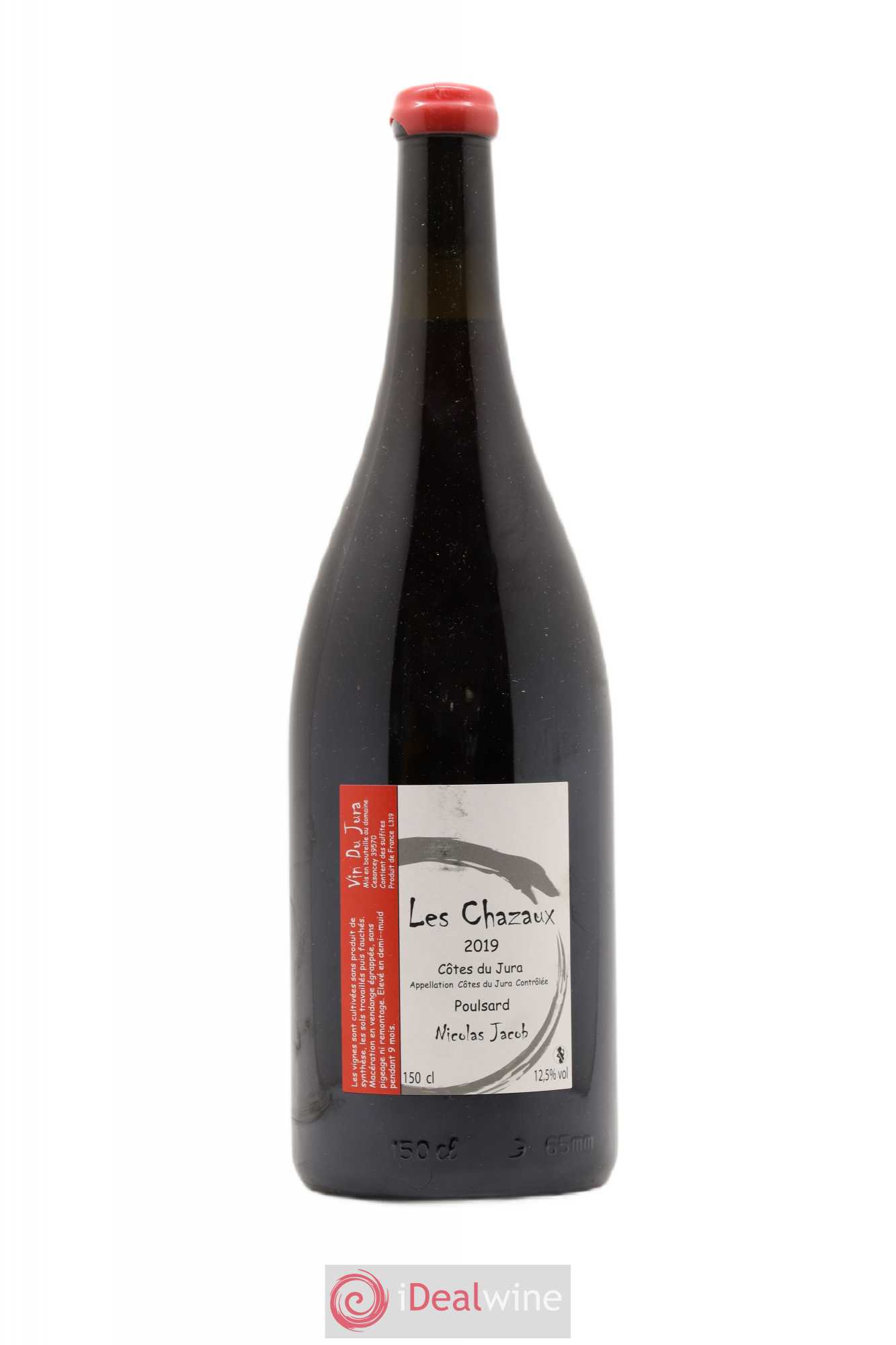 Côtes du Jura Poulsard Les Chazaux Nicolas Jacob 2019 - Lot de 1 magnum - 0