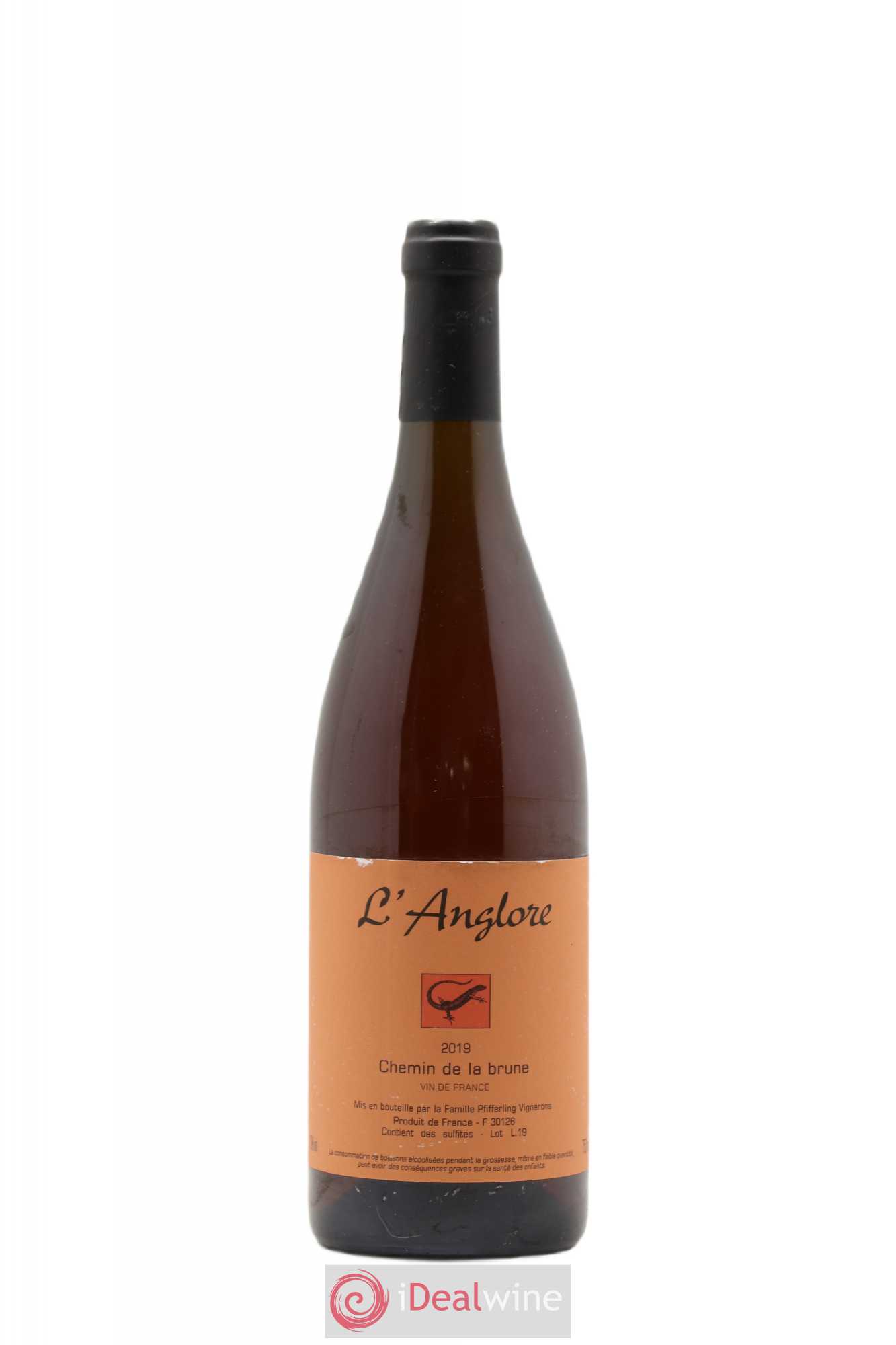 Vin de France Chemin de la brune L'Anglore 2019 - Lot de 1 bouteille - 0