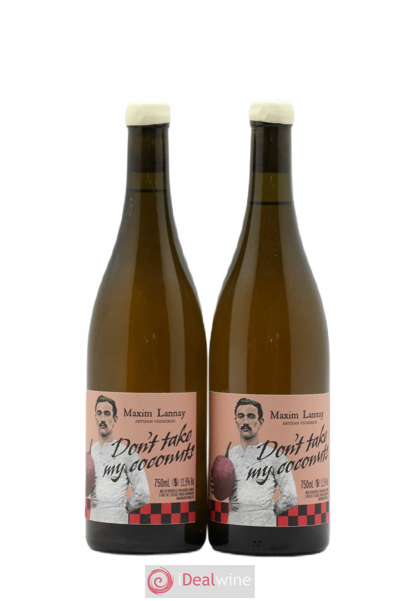 Vin de France Don't take my Coconut Maxim Lannay 2018 - Posten von 2 Flaschen - 0