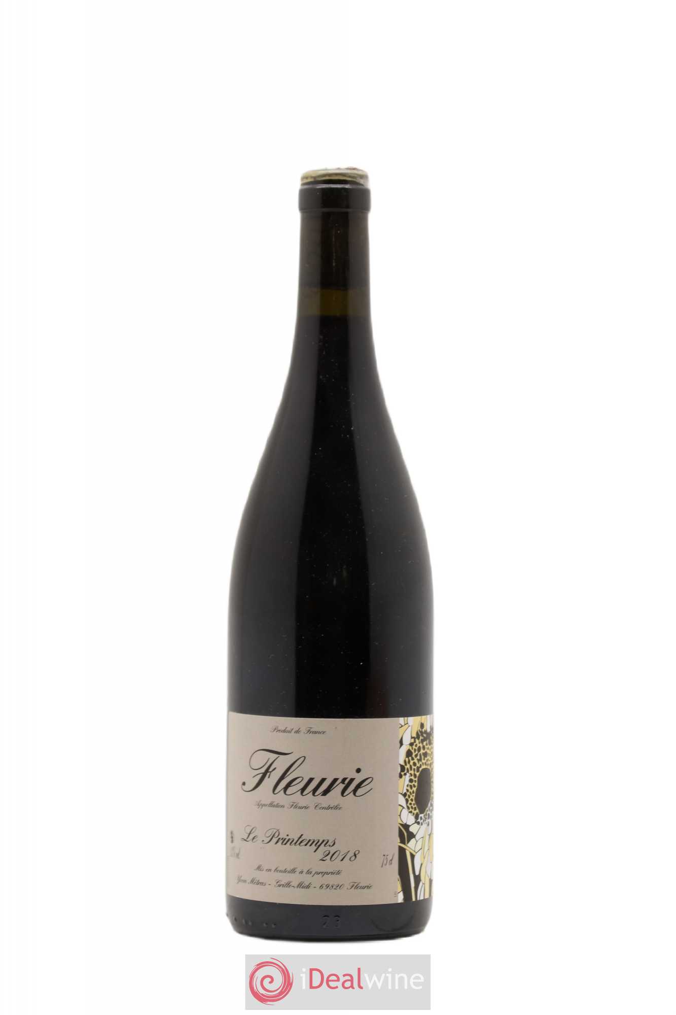 Fleurie Le Printemps Yvon Métras 2018 - Lot de 1 bouteille - 0