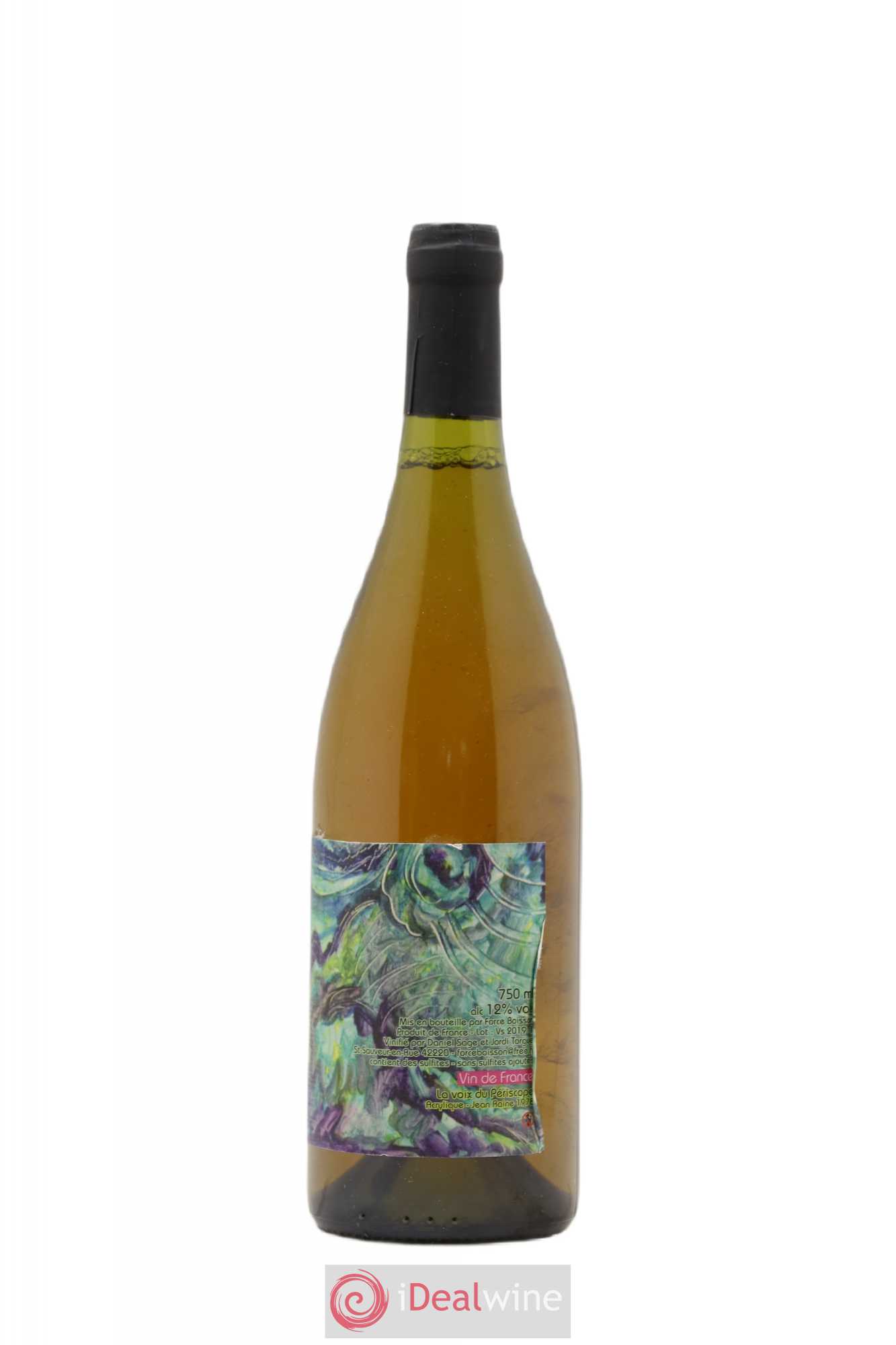 Vin de France La voix du periscope Daniel Sage 2018 - Lot de 1 bouteille - 0