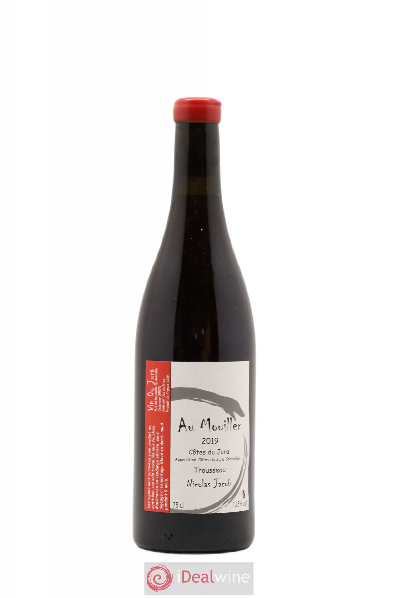 Côtes du Jura Trousseau Au Mouiller Nicolas Jacob 2019 - Lot de 1 bouteille - 0