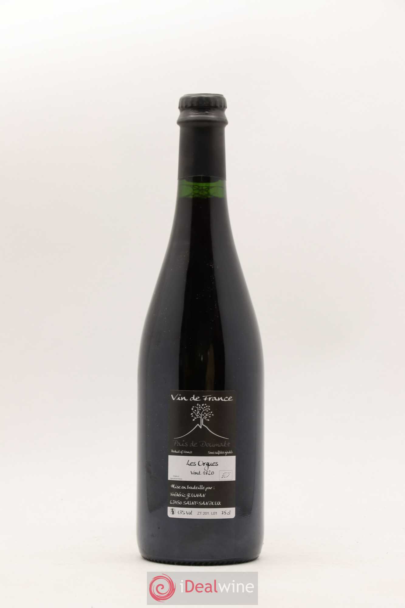 Vin de France Les Orgues Vignoble de l'Arbre Blanc 2018 - Lot de 1 bouteille - 1