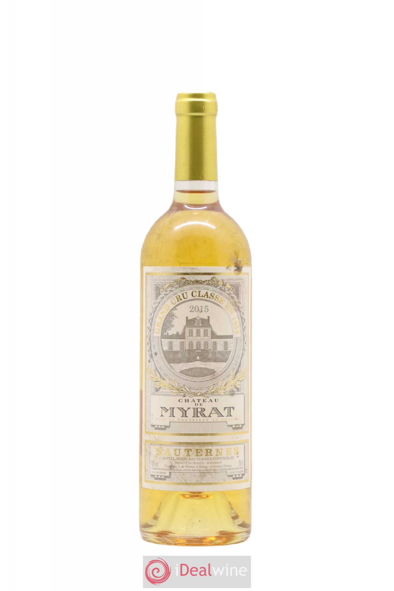 Château de Myrat 2ème Grand Cru Classé 2015 - Lotto di 1 bottiglia - 0