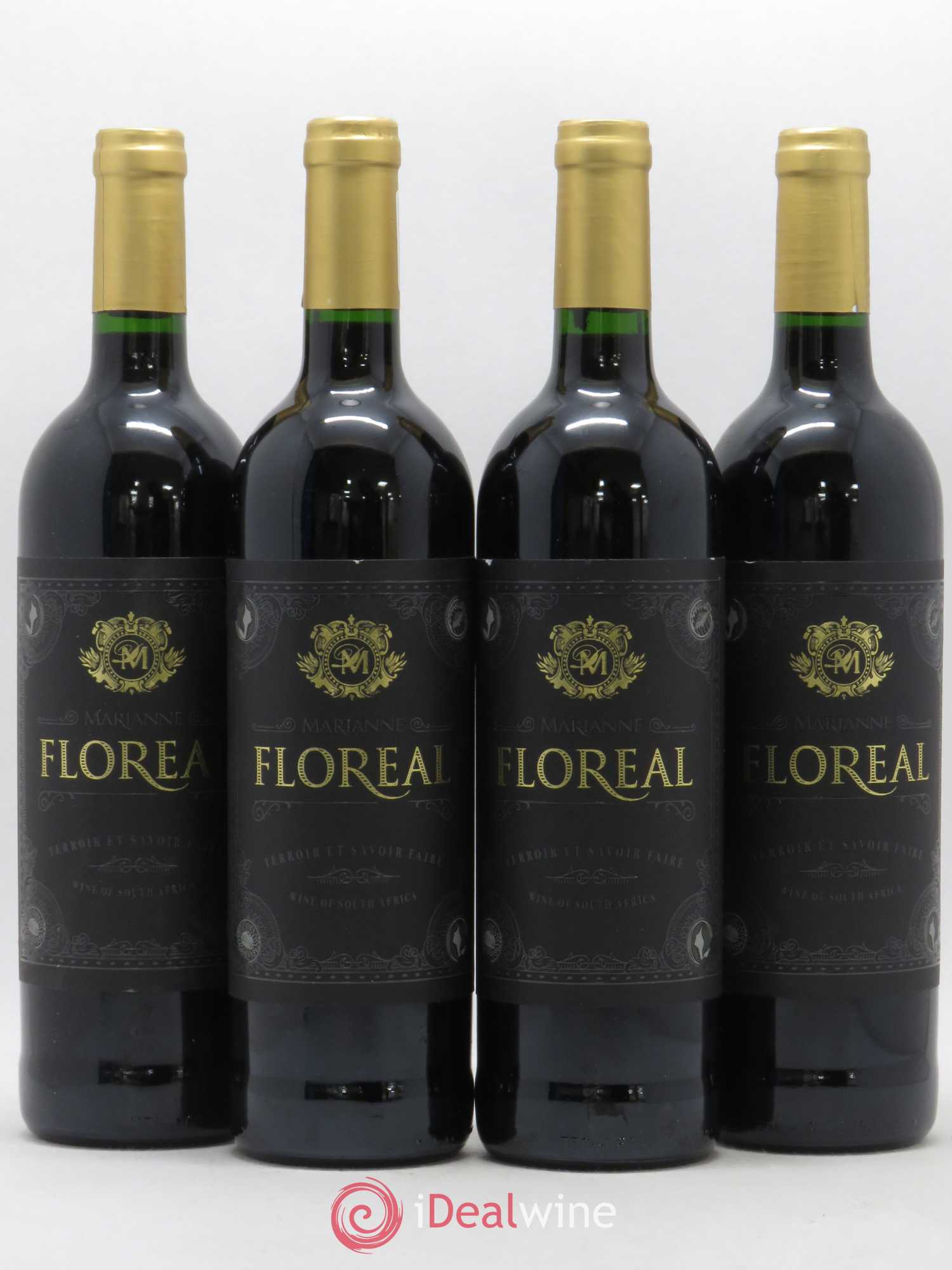 Vins Etrangers Afrique du Sud Floréal Marianne Wine Estate 2010 - Lot de 4 bouteilles - 0