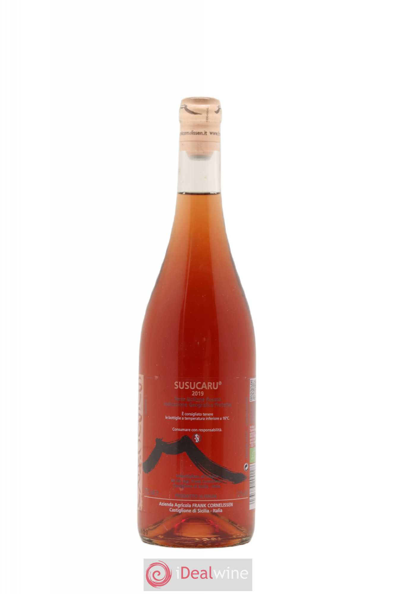 Terre Siciliane IGT Susucaru Frank Cornelissen 2019 - Lot de 1 bouteille - 0