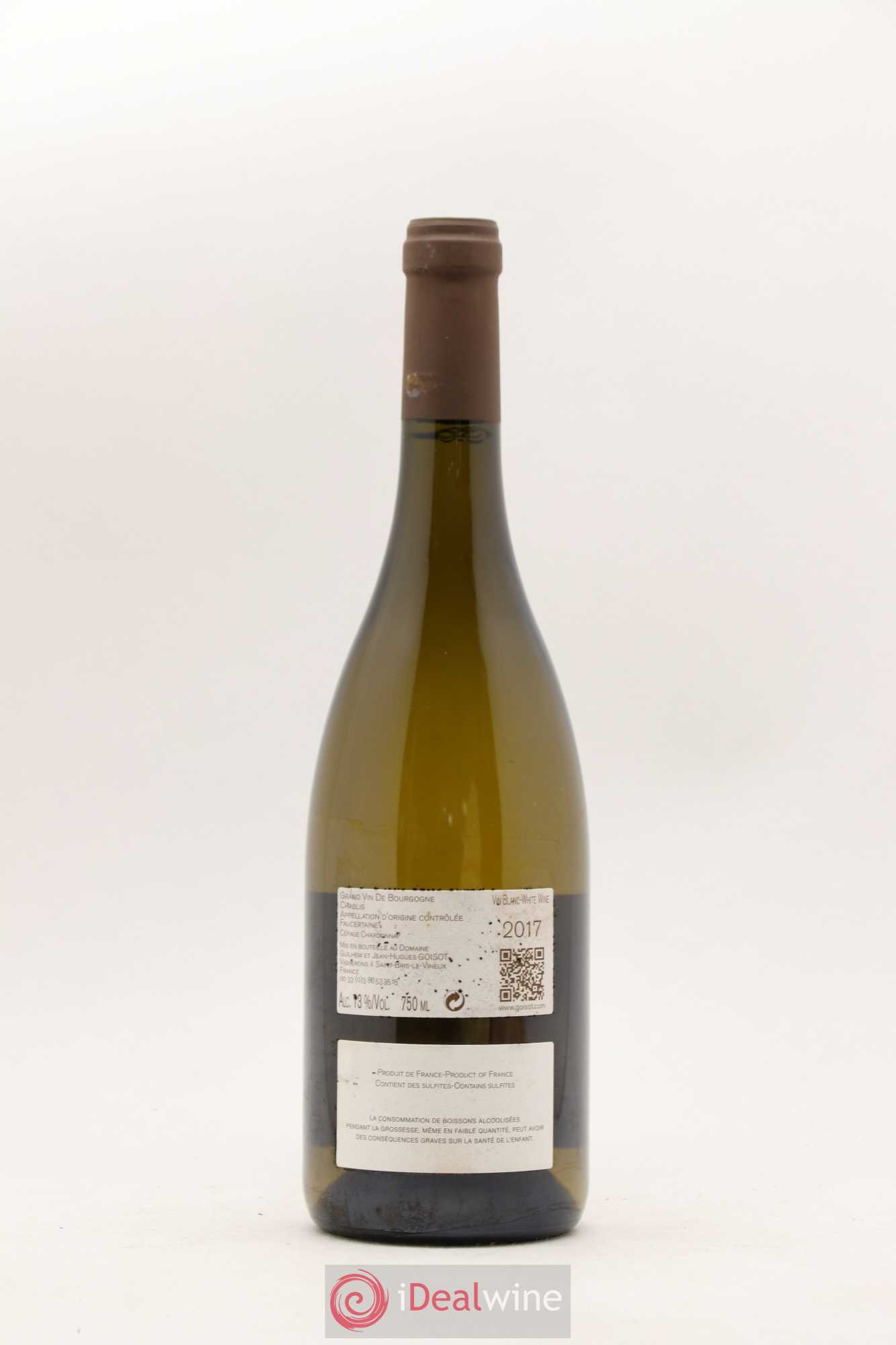Chablis Faucertaine Goisot 2017 - Posten von 1 Flasche - 1