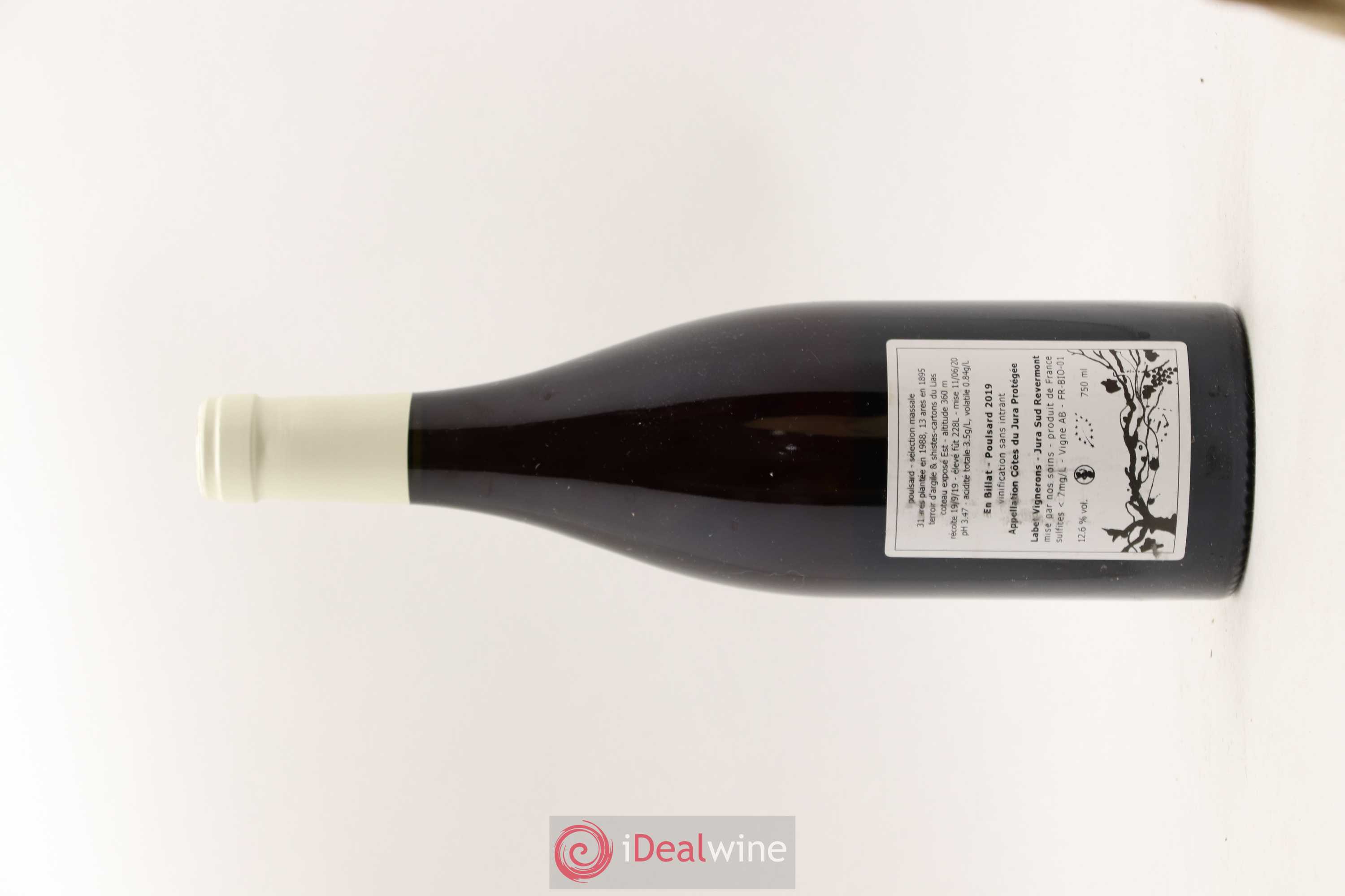 Côtes du Jura Poulsard En Billat Romain - Julien  - Charline Labet 2019 - Lot de 1 bouteille - 1