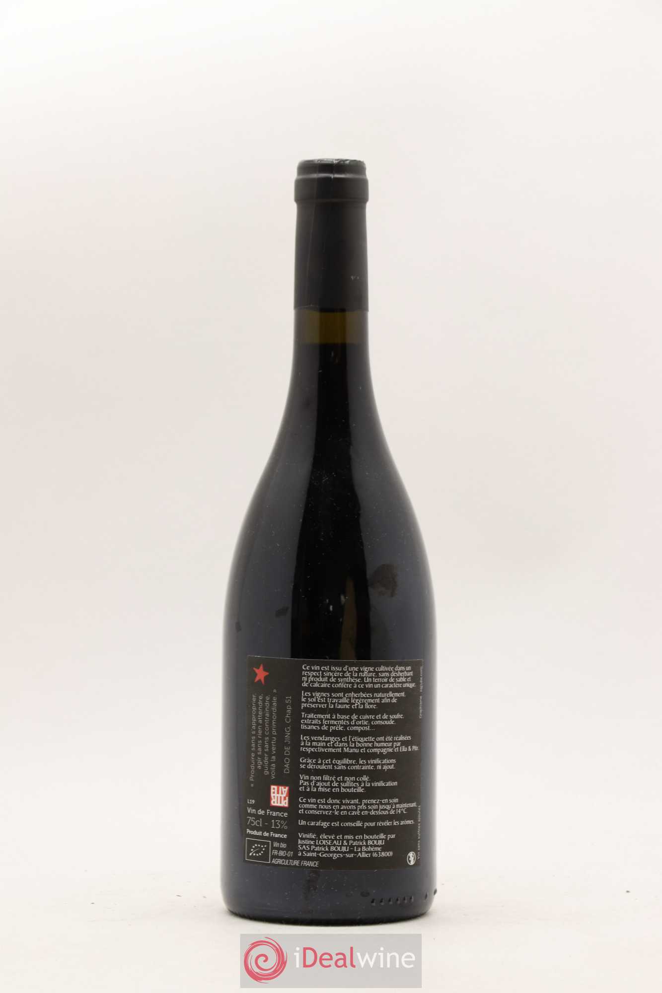 Vin de France Cailloux Patrick Bouju - La Bohème 2019 - Lot de 1 bouteille - 1