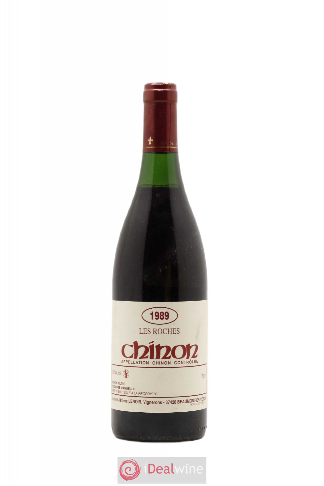 Chinon Les Roches Lenoir (Domaine) 1989 - Lot de 1 bouteille - 0