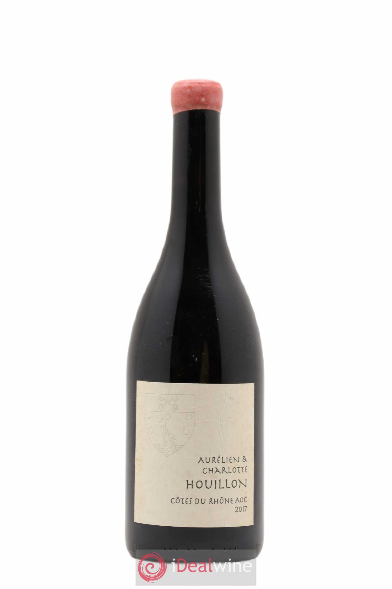 Côtes-du-Rhône Aurelien Et Charlotte Houillon 2017 - Lot de 1 bouteille - 0
