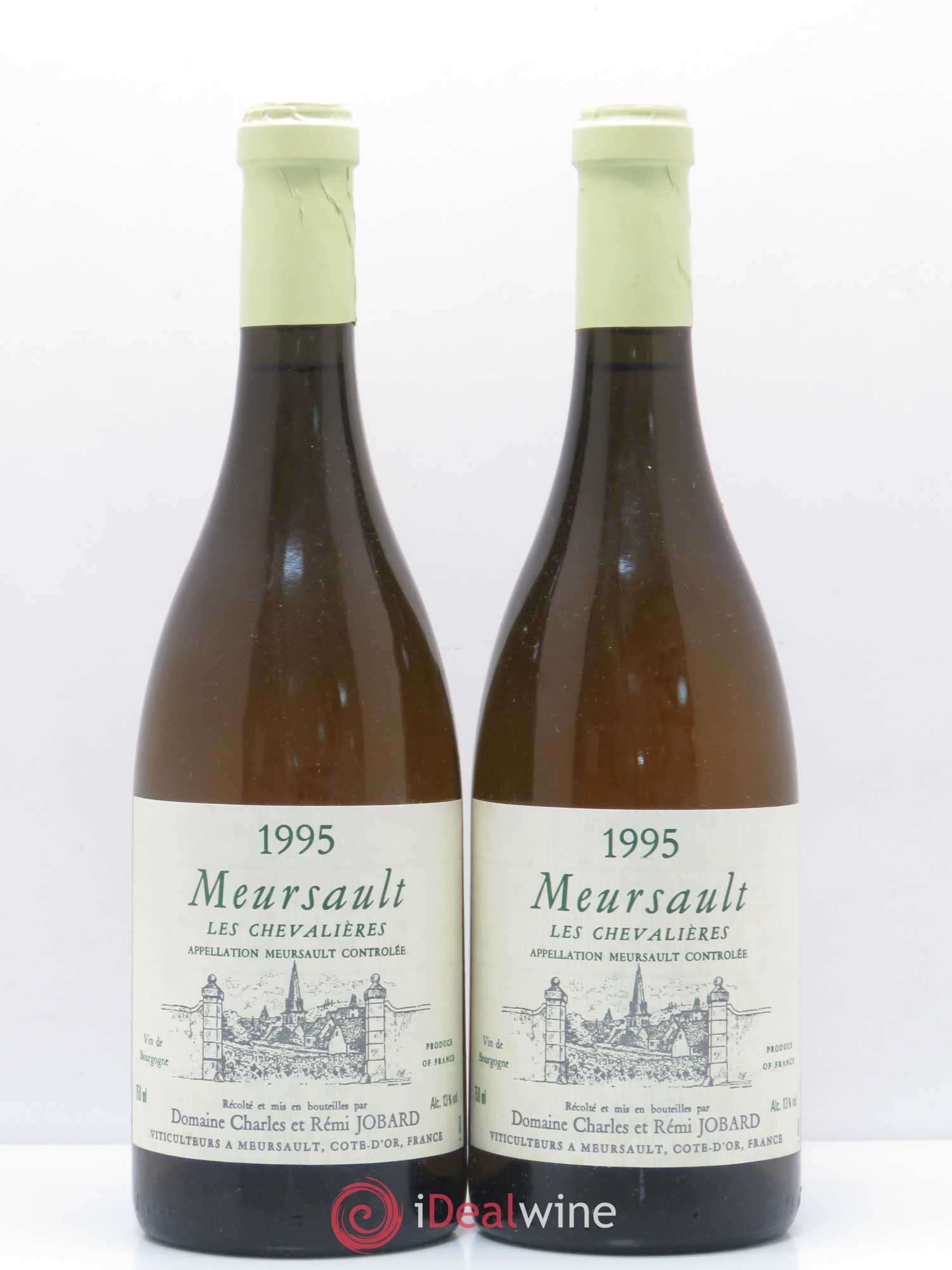 Meursault Les Chevalières Rémi Jobard (Domaine) 1995 - Lot de 2 bouteilles - 0