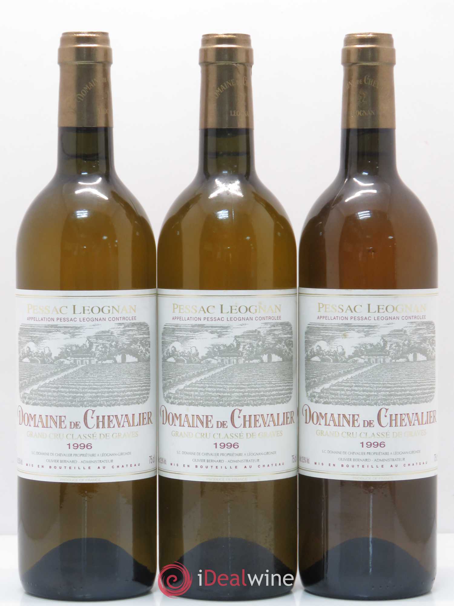 Domaine de Chevalier Cru Classé de Graves 1996 - Lot de 12 bouteilles - 1