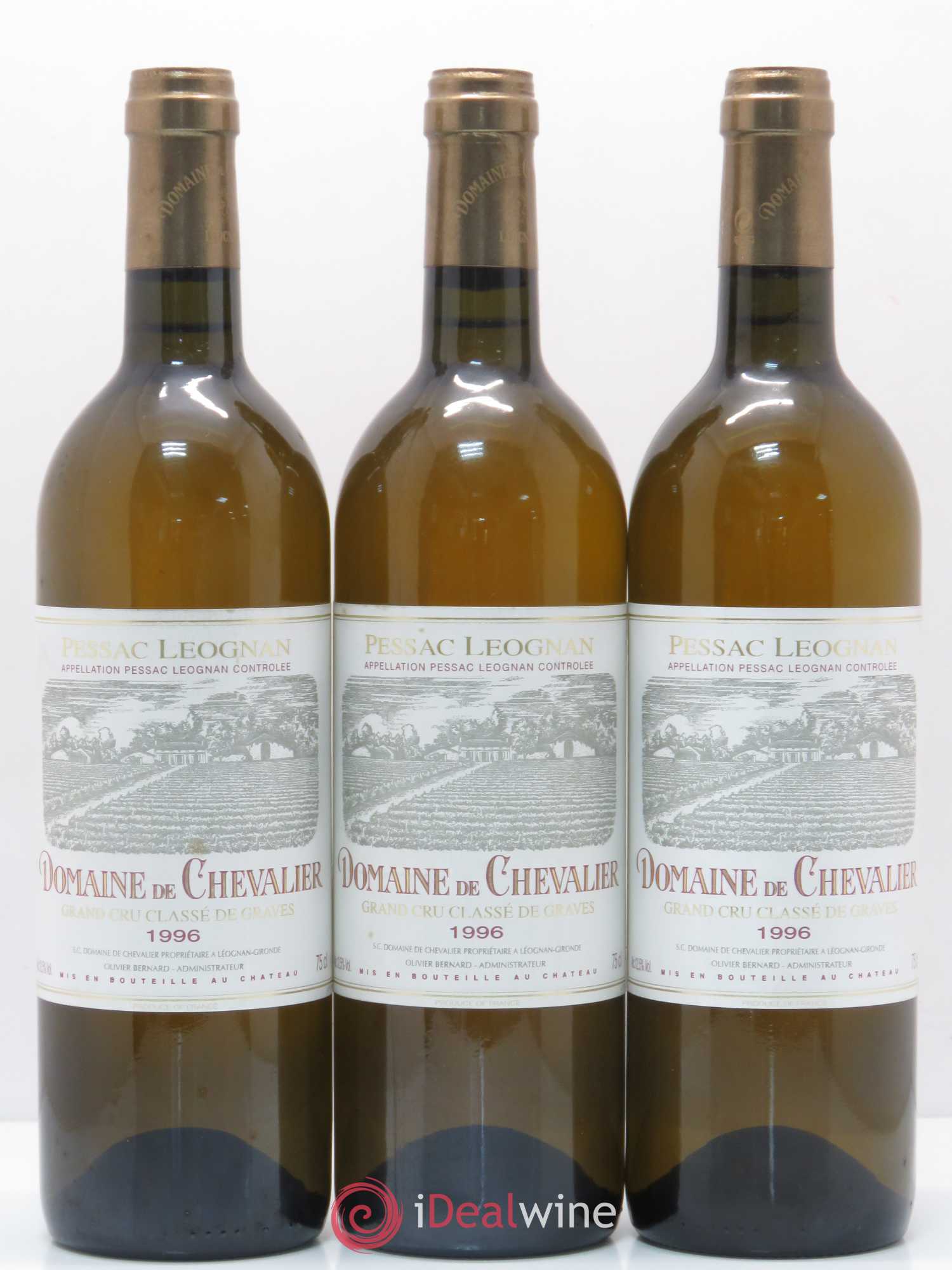 Domaine de Chevalier Cru Classé de Graves 1996 - Lot de 12 bouteilles - 2