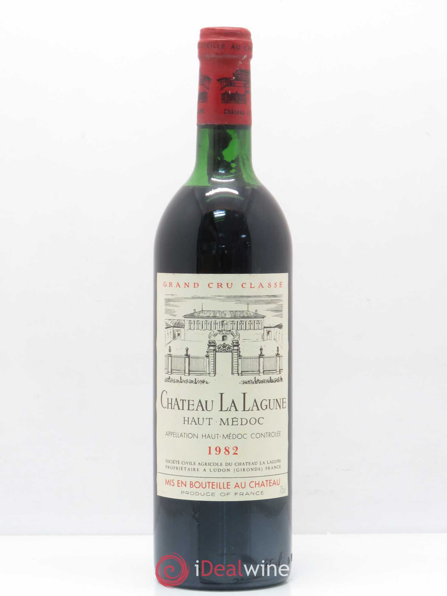 Château la Lagune 3ème Grand Cru Classé 1982 - Lot de 1 bouteille - 0