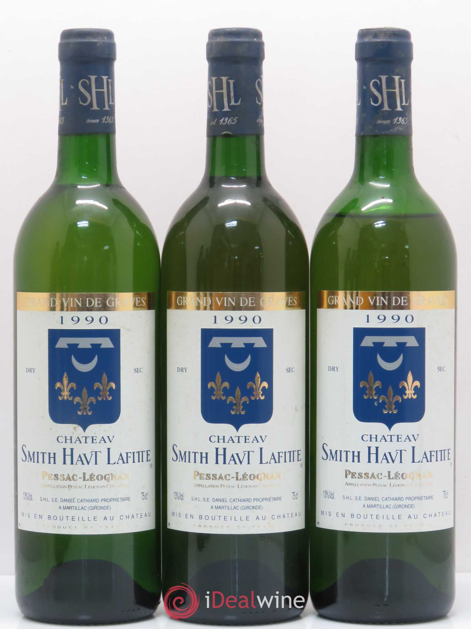 Château Smith Haut Lafitte 1990 - Lot de 6 bouteilles - 1