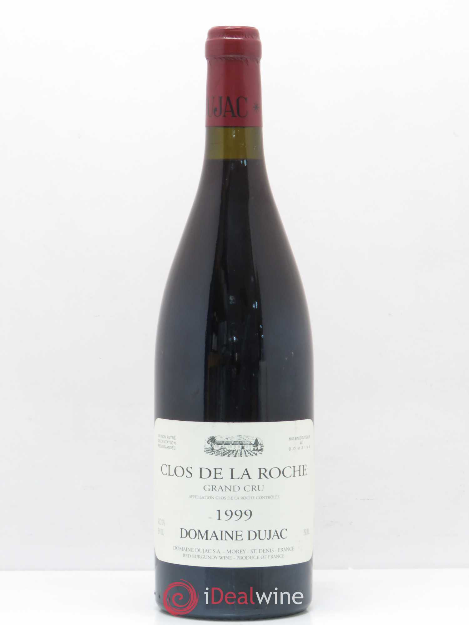 Clos de la Roche Grand Cru Dujac (Domaine) 1999 - Lot de 1 bouteille - 0