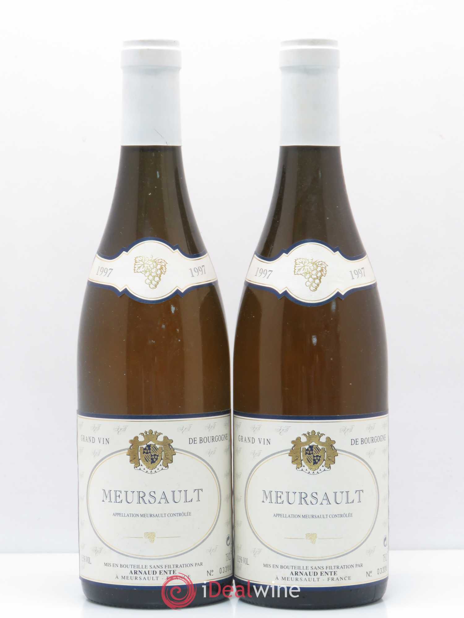 Meursault Arnaud Ente 1997 - Lot de 2 bouteilles - 0