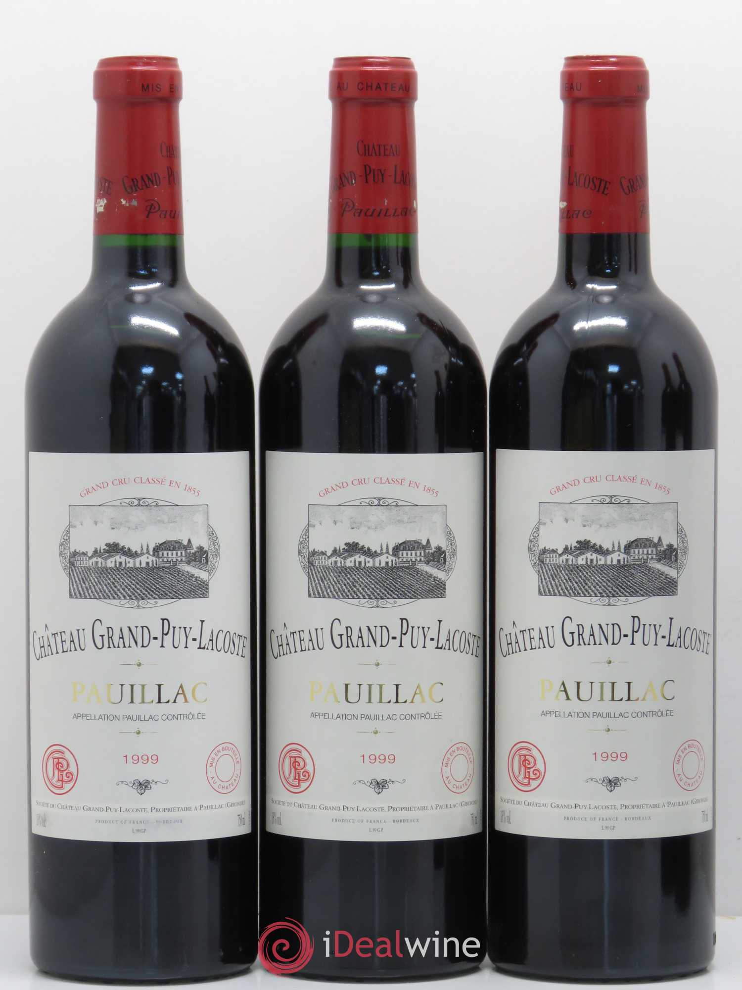 Château Grand Puy Lacoste 5ème Grand Cru Classé 1999 - Lot de 12 bouteilles - 4